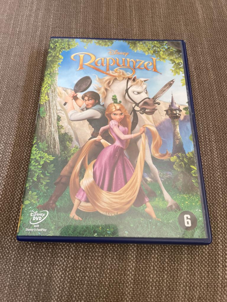 Disney Rapunzel dvd, Cd's en Dvd's, Dvd's | Tekenfilms en Animatie, Tekenfilm, Amerikaans, Ophalen of Verzenden, Zo goed als nieuw