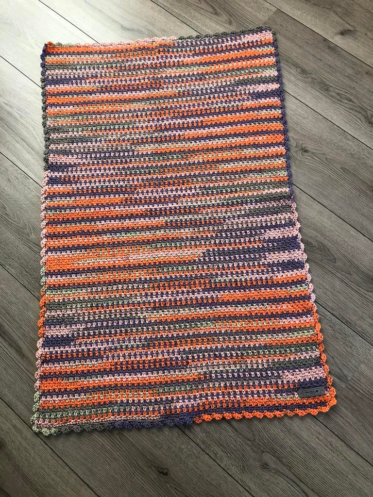 Babydeken zelfgemaakt, Ophalen of Verzenden, Nieuw, 85 tot 100 cm, Deken