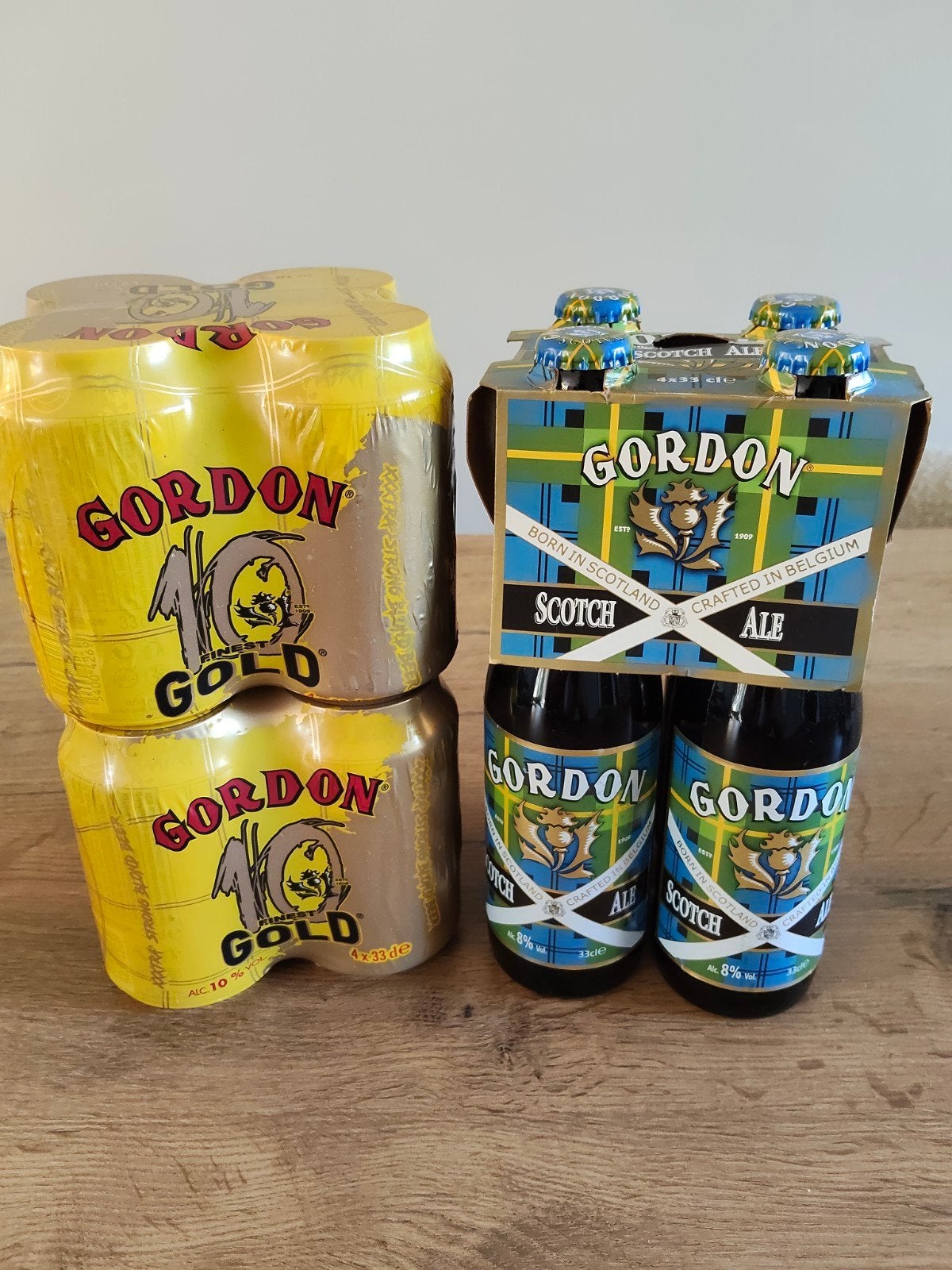 2 Varianten Gordon bier, Ophalen of Verzenden, Nieuw, Flesje(s), Overige merken