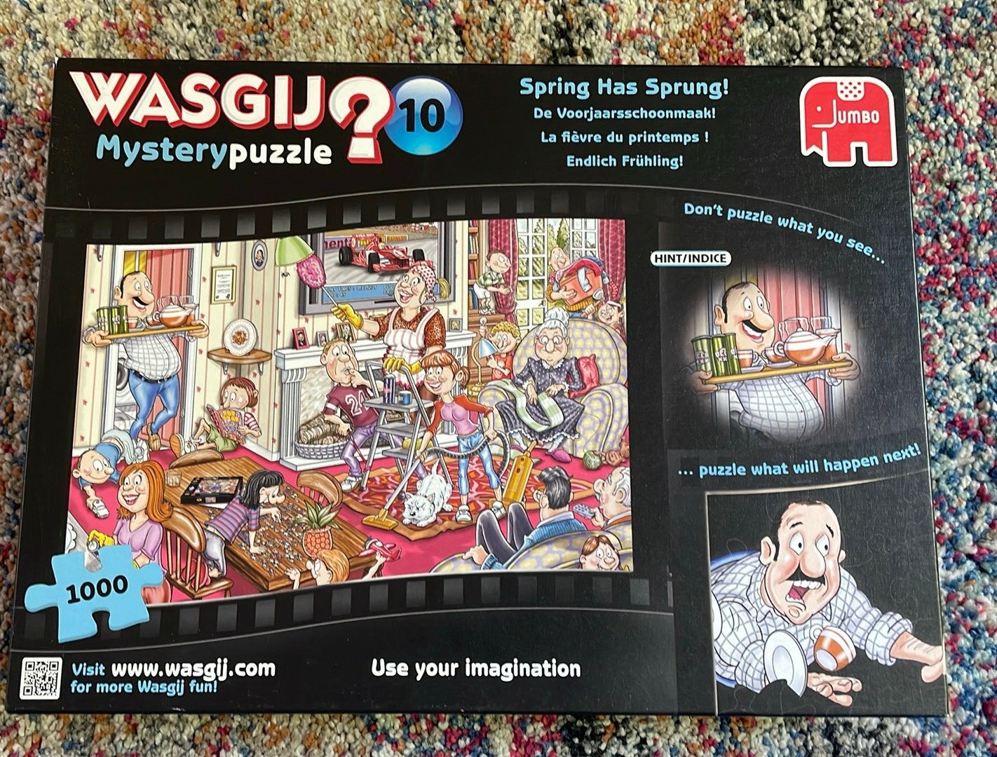 Wasgij puzzel Spring Has Sprung 1000 stukjes, Ophalen of Verzenden, 500 t/m 1500 stukjes, Zo goed als nieuw