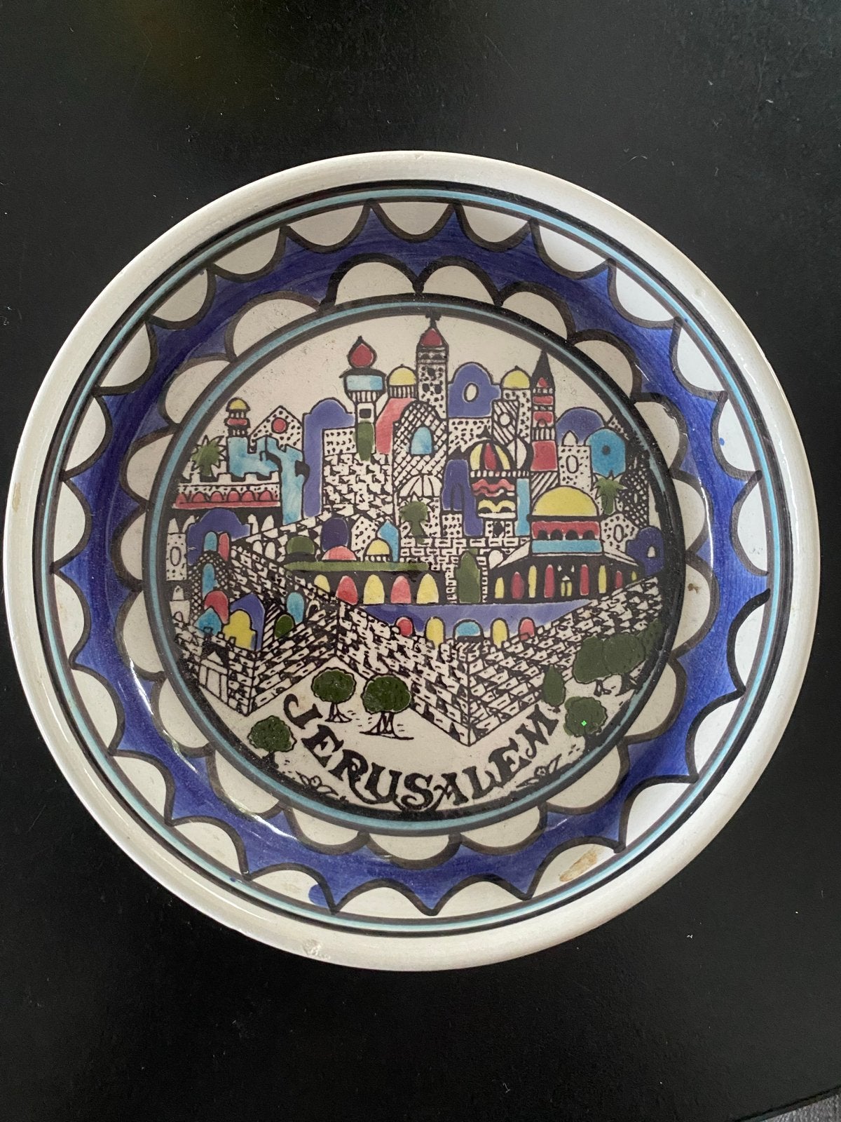 Schaaltje jerusalem Jeruzalem, Ophalen of Verzenden, Zo goed als nieuw