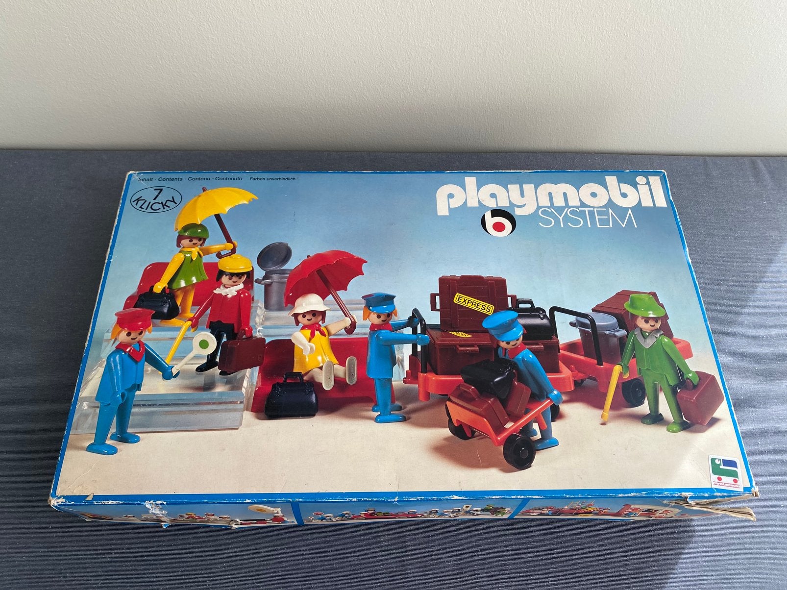 Vintage 1974 Playmobil Klicky bsystem 3402 in doos, Verzenden, Zo goed als nieuw
