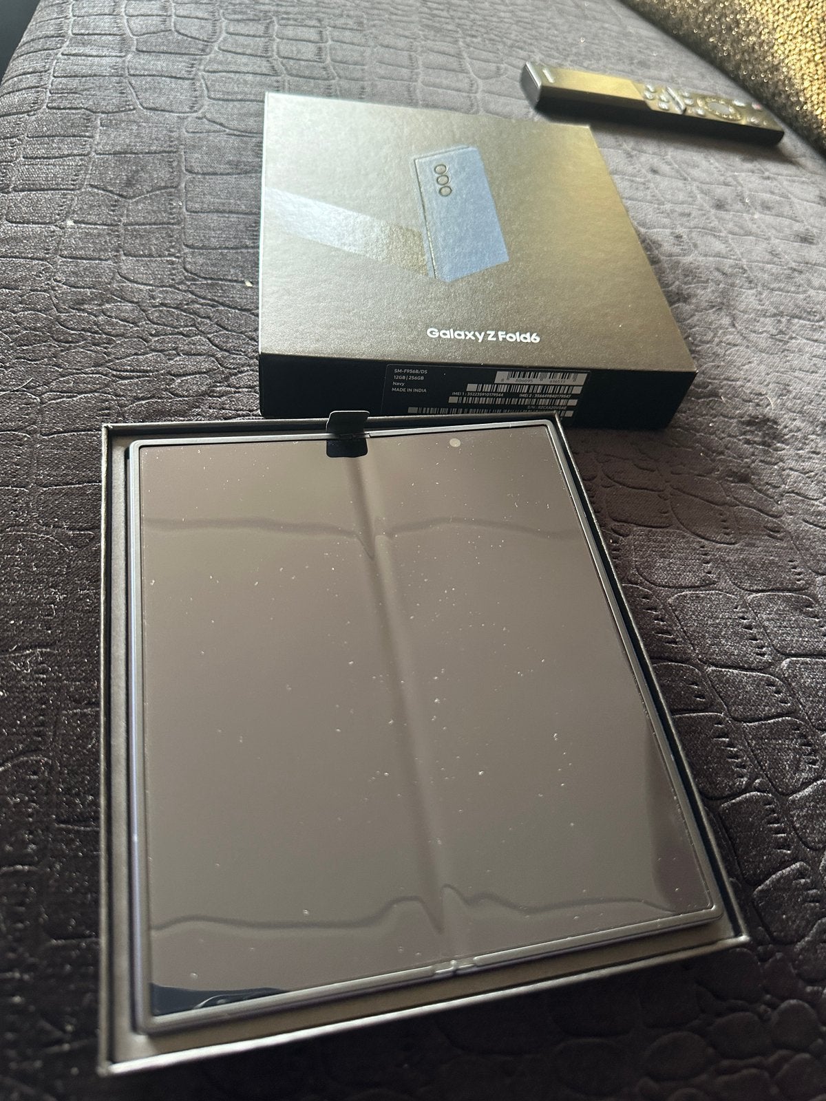 Samsung Z fold 6 256 gb bijna nieuw, Zwart, Ophalen of Verzenden, Zo goed als nieuw, Galaxy Z Fold