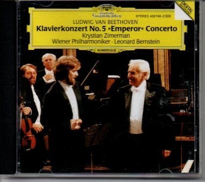 Beethoven: Pianoconcert No. 5 'Emperor' - Zimerman/Bernstein, Verzenden, Soloconcert, Zo goed als nieuw, Classicisme