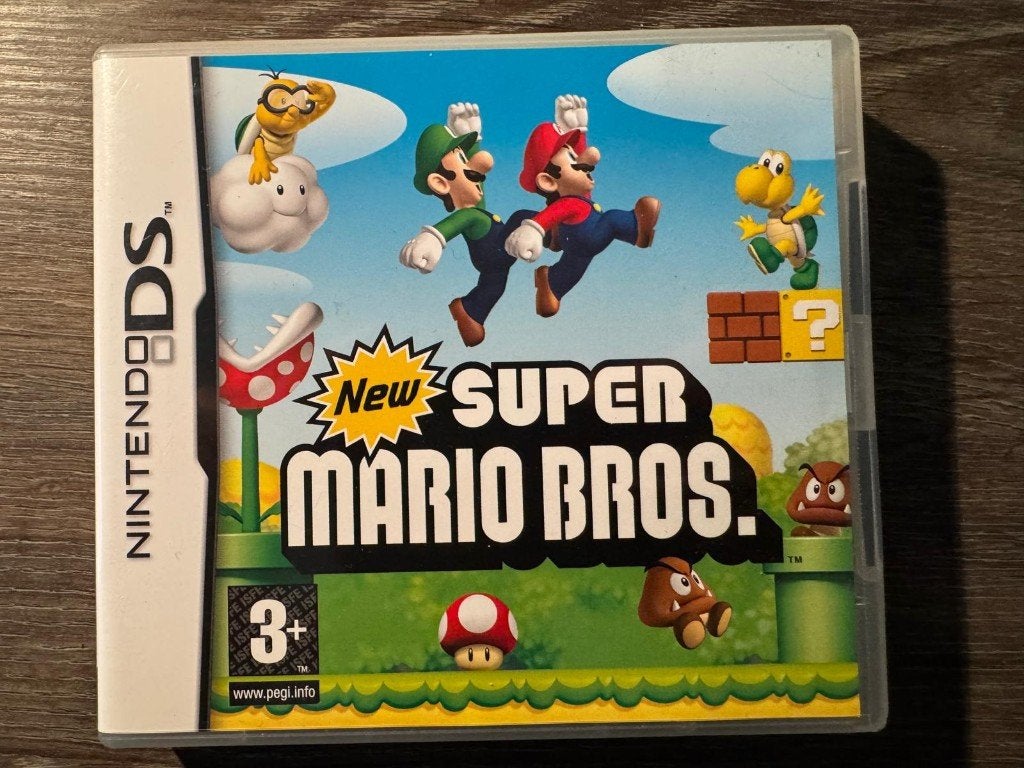 New Super Mario Bros. Nintendo DS, Spelcomputers en Games, Ophalen of Verzenden, Zo goed als nieuw, Gekoppelde computers, Platform