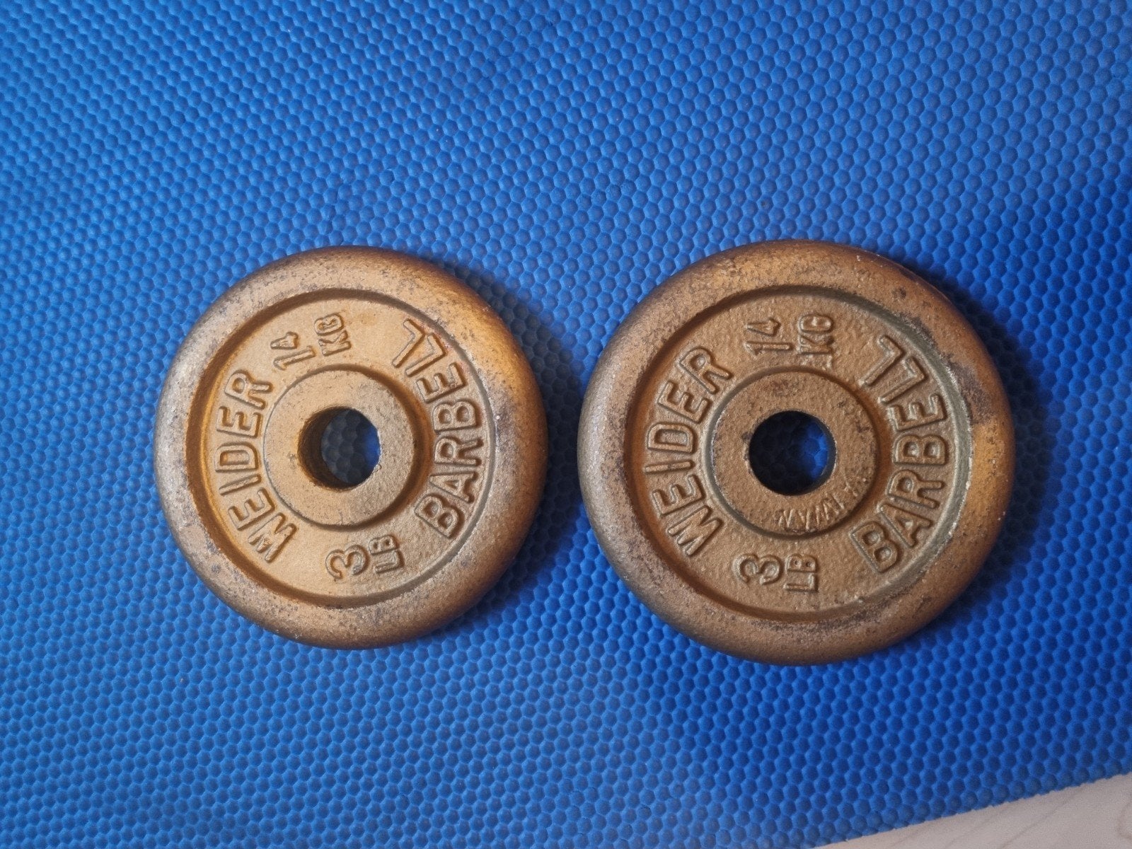 Weider barbell siergewichten, Ophalen of Verzenden