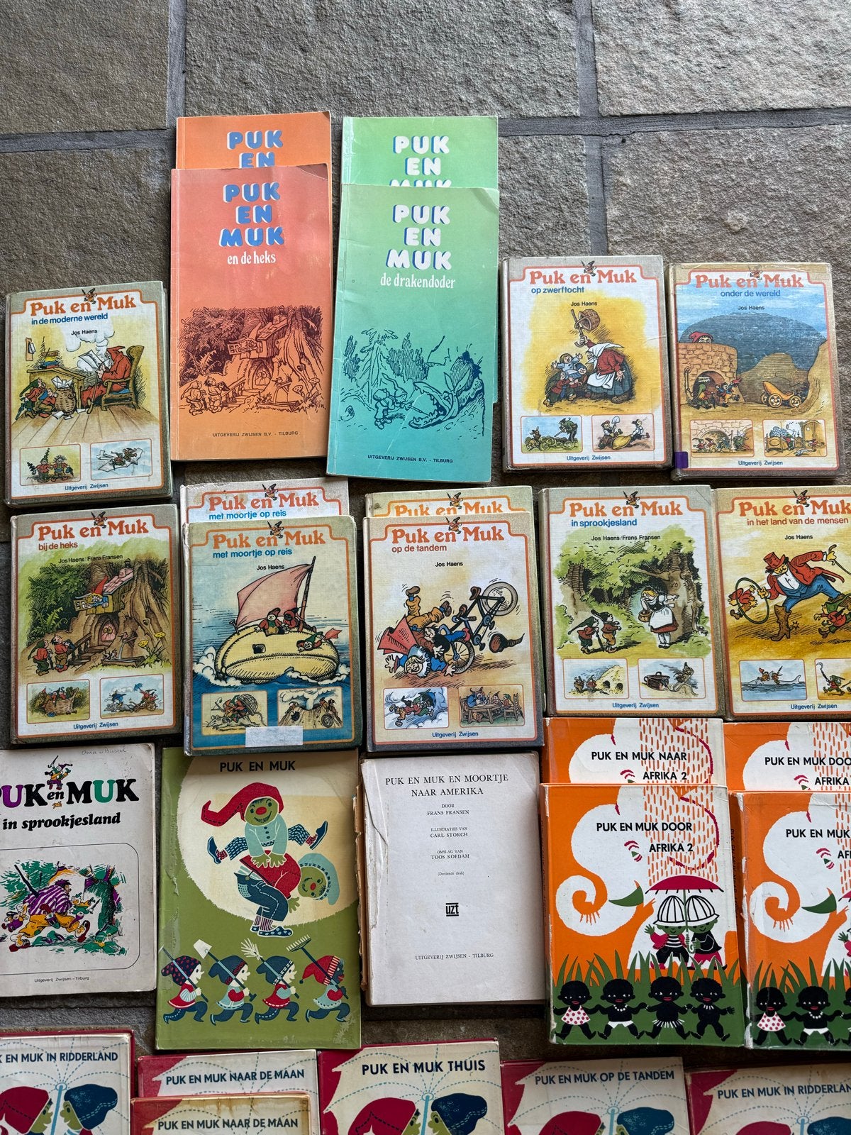 31 Puk en Muk boekjes, deels dubbel, Ophalen of Verzenden, Gelezen, Sprookjes