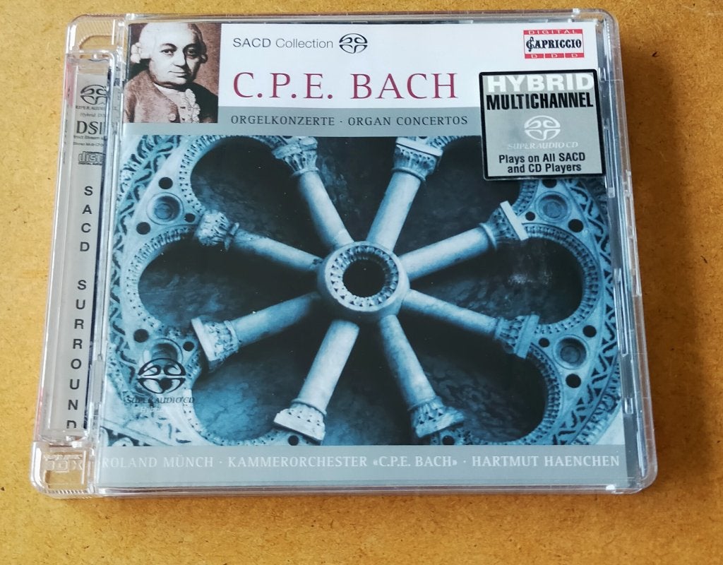 C.P.E. Bach Orgelkonzerte SACD 2007 Hartmut Haenchen, Ophalen of Verzenden, Classicisme, Zo goed als nieuw, Overige typen