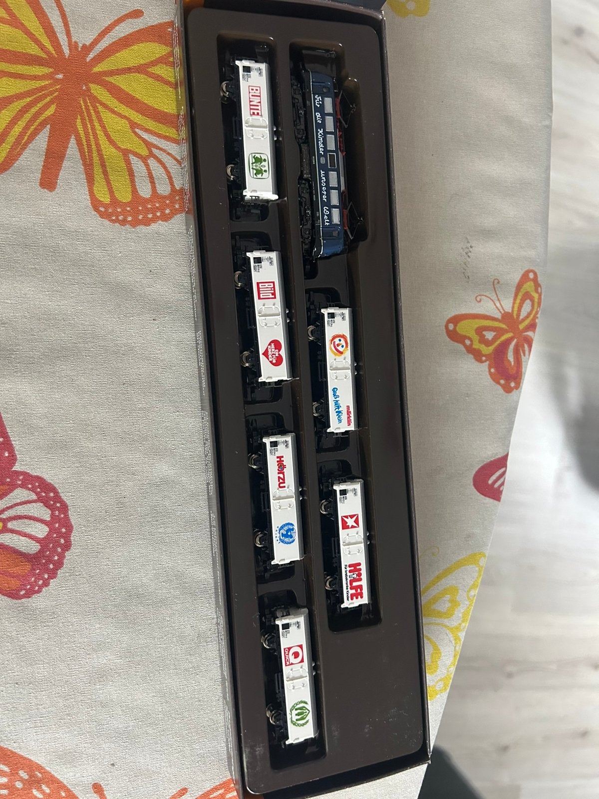 Marklin miniclub z Elok met dichte wagens, Ophalen, Wisselstroom, Treinset, Nieuw