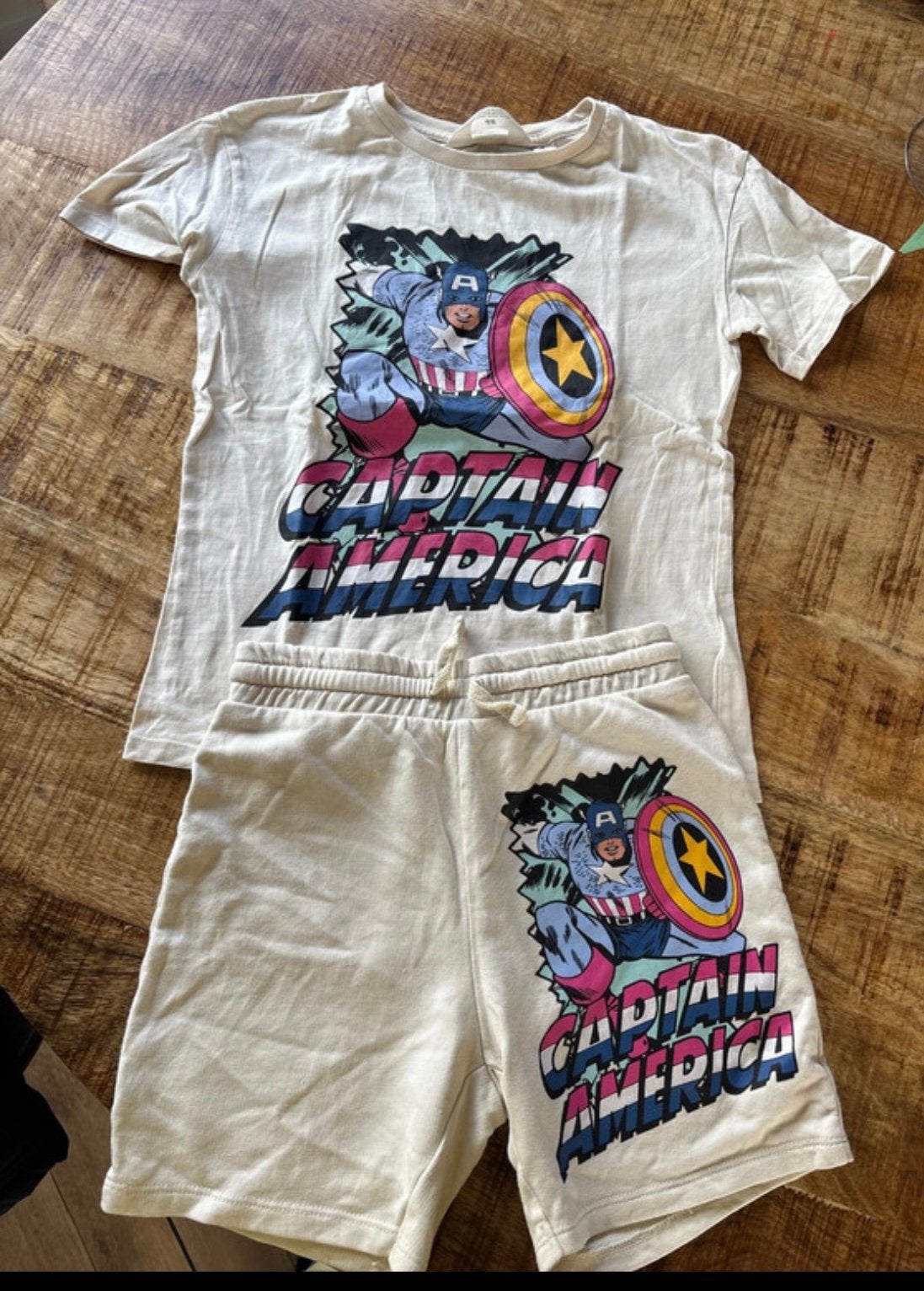 Zomer setje jongens, Kinderen en Baby's, Kinderkleding | Maat 134, Ophalen of Verzenden, Zo goed als nieuw, Jongen, Setje