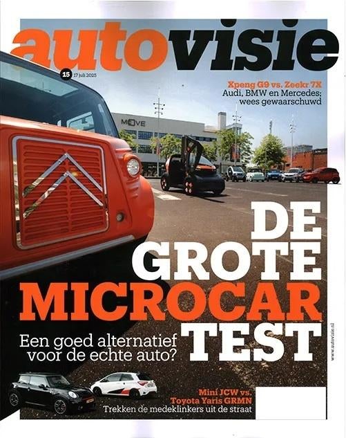 Autovisie 15 2025 : Mini JCW - Toyota Yaris GRMN - BMW 340i, Ophalen of Verzenden, Gelezen, Algemeen