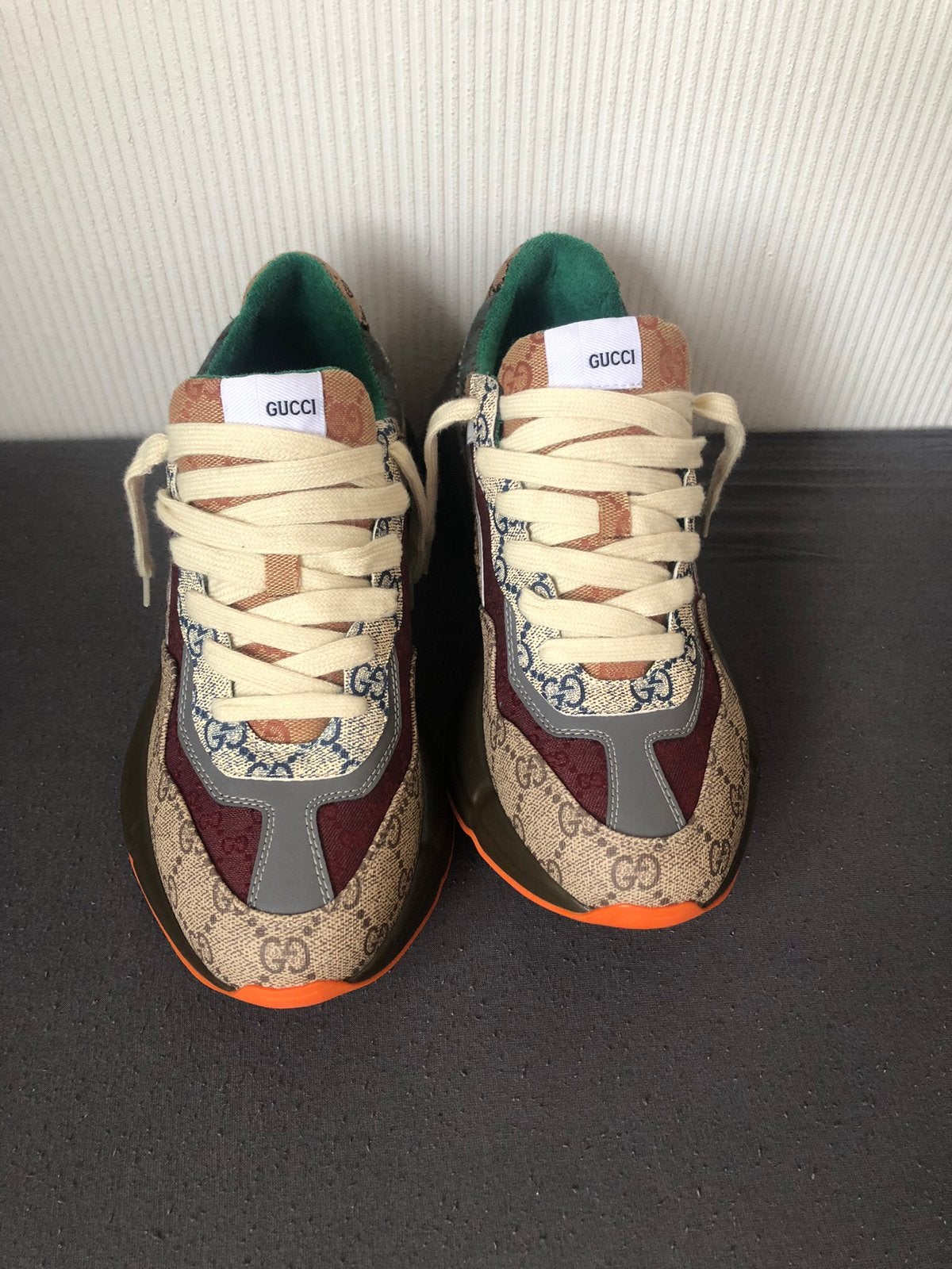 Gucci rhyton gg, Overige kleuren, Nieuw, Ophalen of Verzenden, Sneakers of Gympen