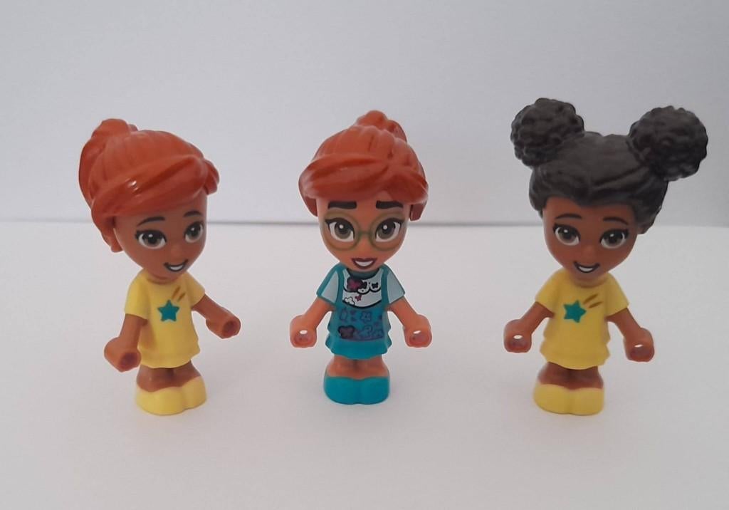 set partij van 3 NIEUWE lego FRIENDS poppetjes minifigs set4, Ophalen of Verzenden, Nieuw, Complete set, Lego