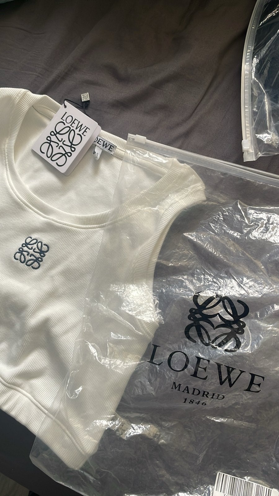 Loewe Dames Top - Wit, Nieuw met labels, Wit, Nieuw, Ophalen of Verzenden, Maat 36 (S)