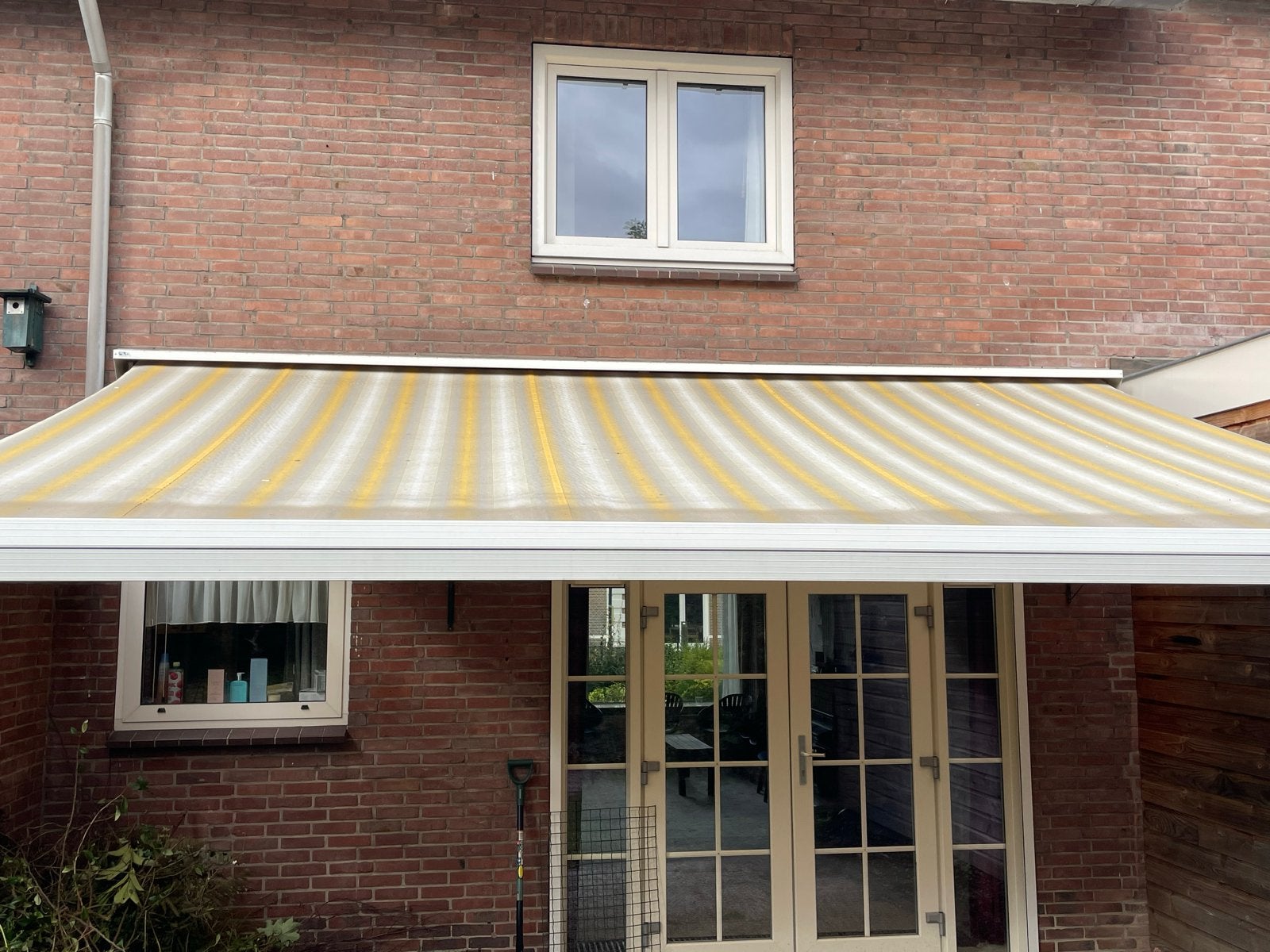 Zonnescherm knikarmscherm 520x290 cm, Ophalen, Gebruikt, 450 cm of meer, 150 tot 300 cm