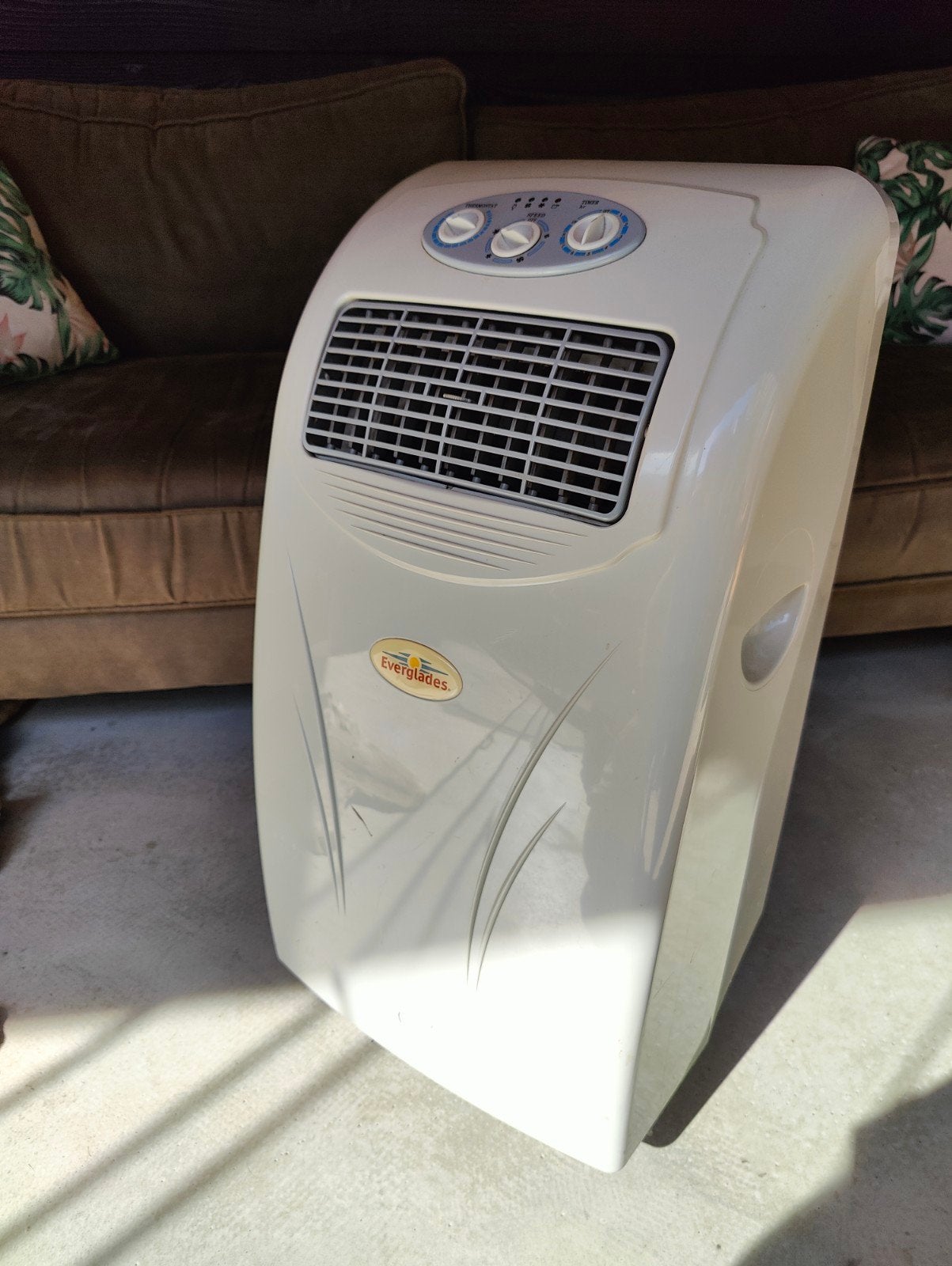 Nette mobiele airco (Everglades), Ophalen, Mobiele airco