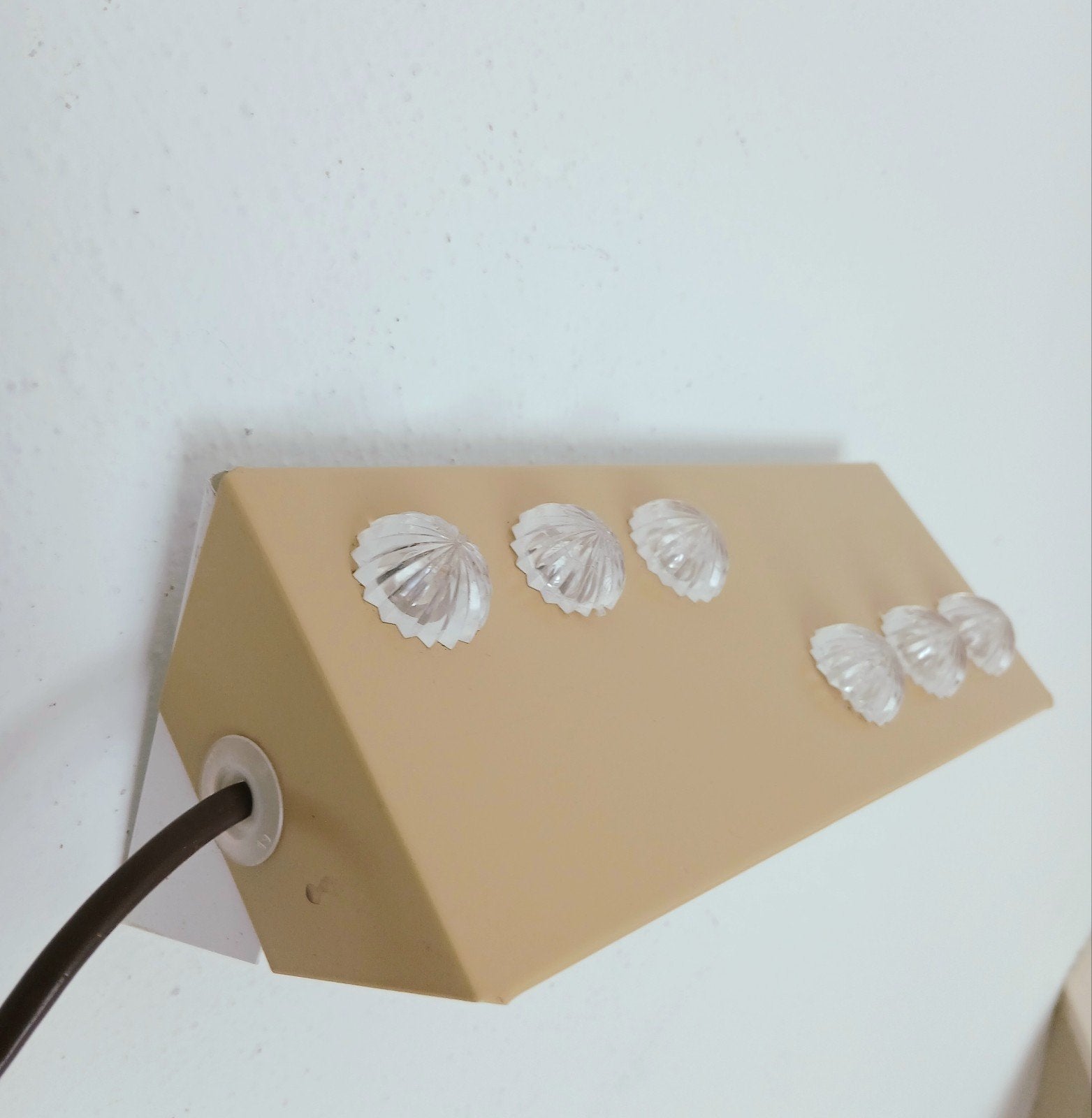 vintage jaren 70 wandlampje, leeslampje, bedlampje, Ophalen of Verzenden, Zo goed als nieuw