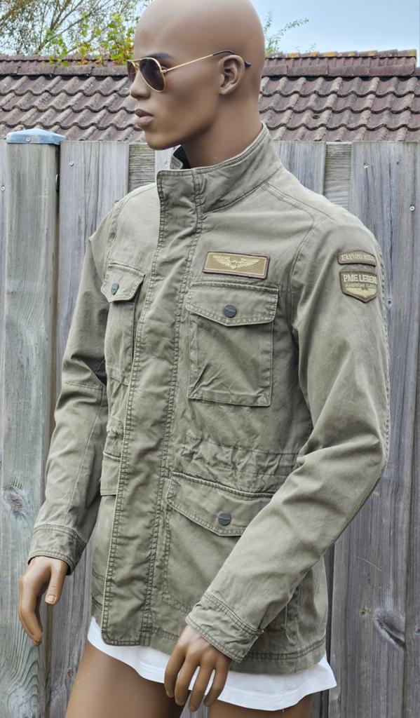 PME Legend "militaire" field jacket T-Hawk 2.0 (L ), Maat 52/54 (L), Overige kleuren, ., Ophalen of Verzenden