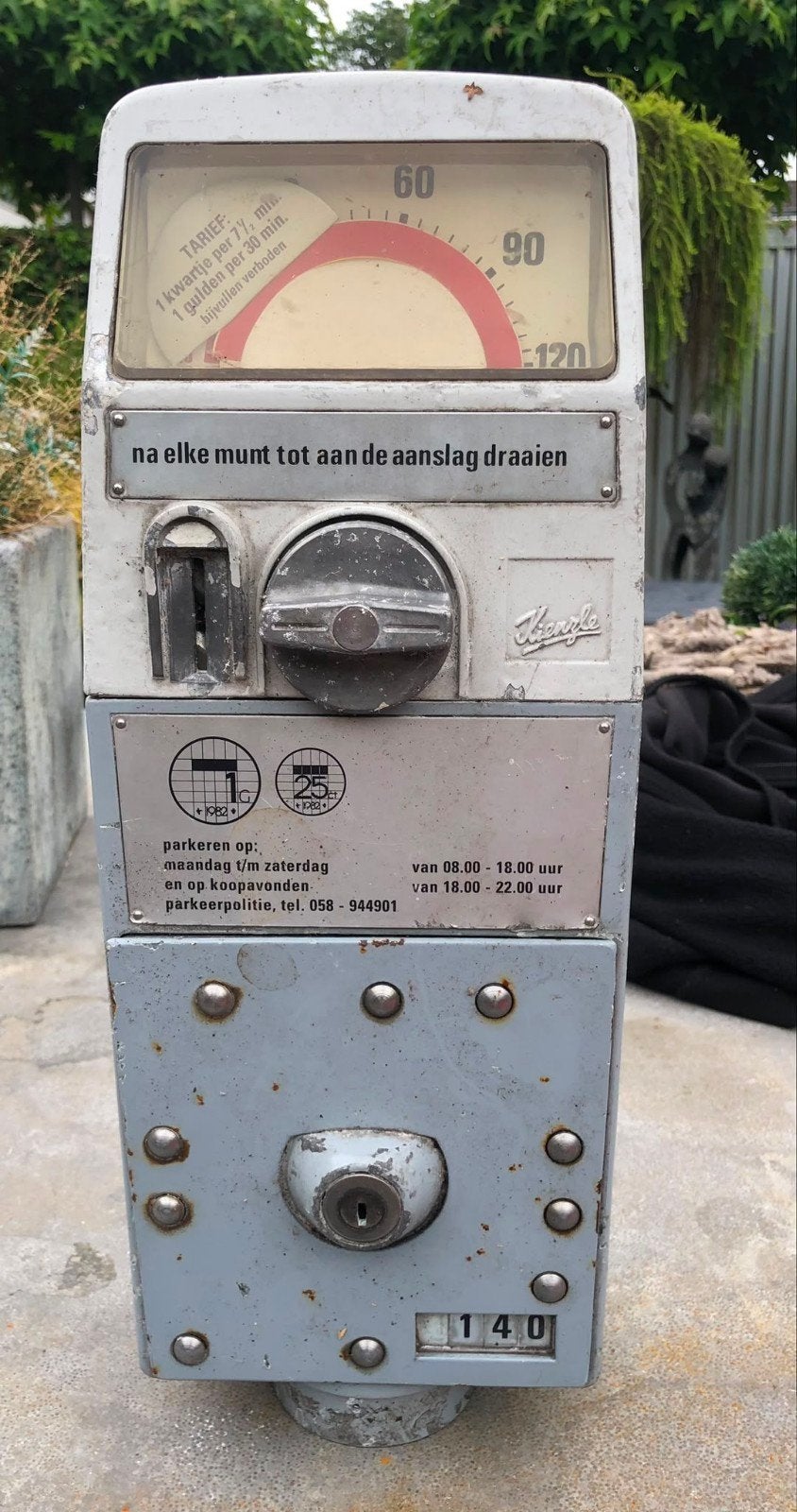 Oude Parkeermeter, Ophalen of Verzenden