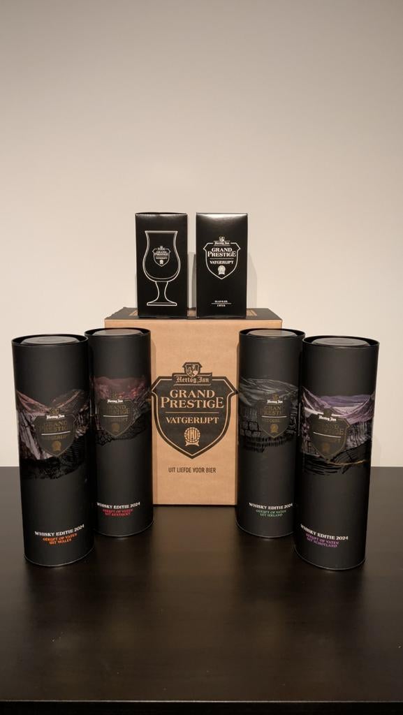 Hertog Jan Grand Prestige vatgerijpt 2024 (Whisky), Verzamelen, Ophalen of Verzenden, Nieuw, Flesje(s), Hertog Jan