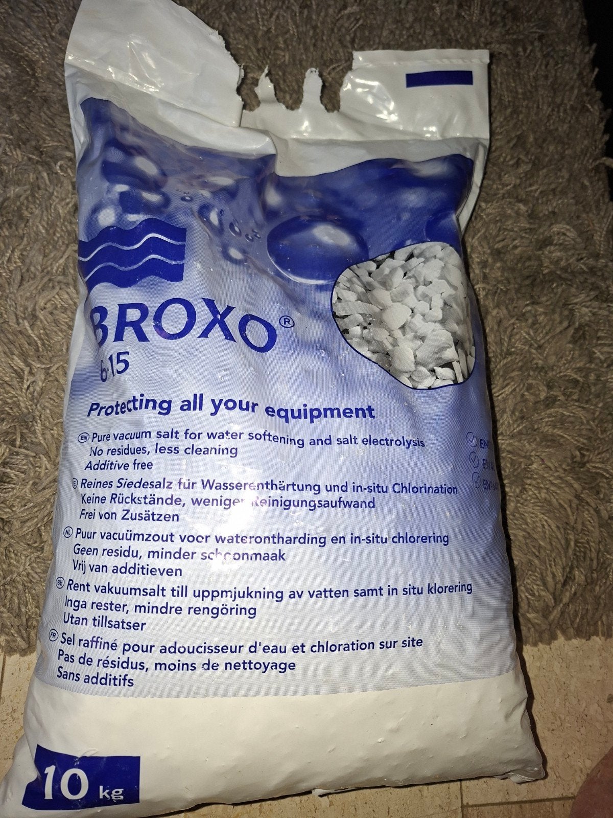 Akzo Nobel Broxo onthardingszout korrels 10 kg, Tuin en Terras, Ophalen of Verzenden