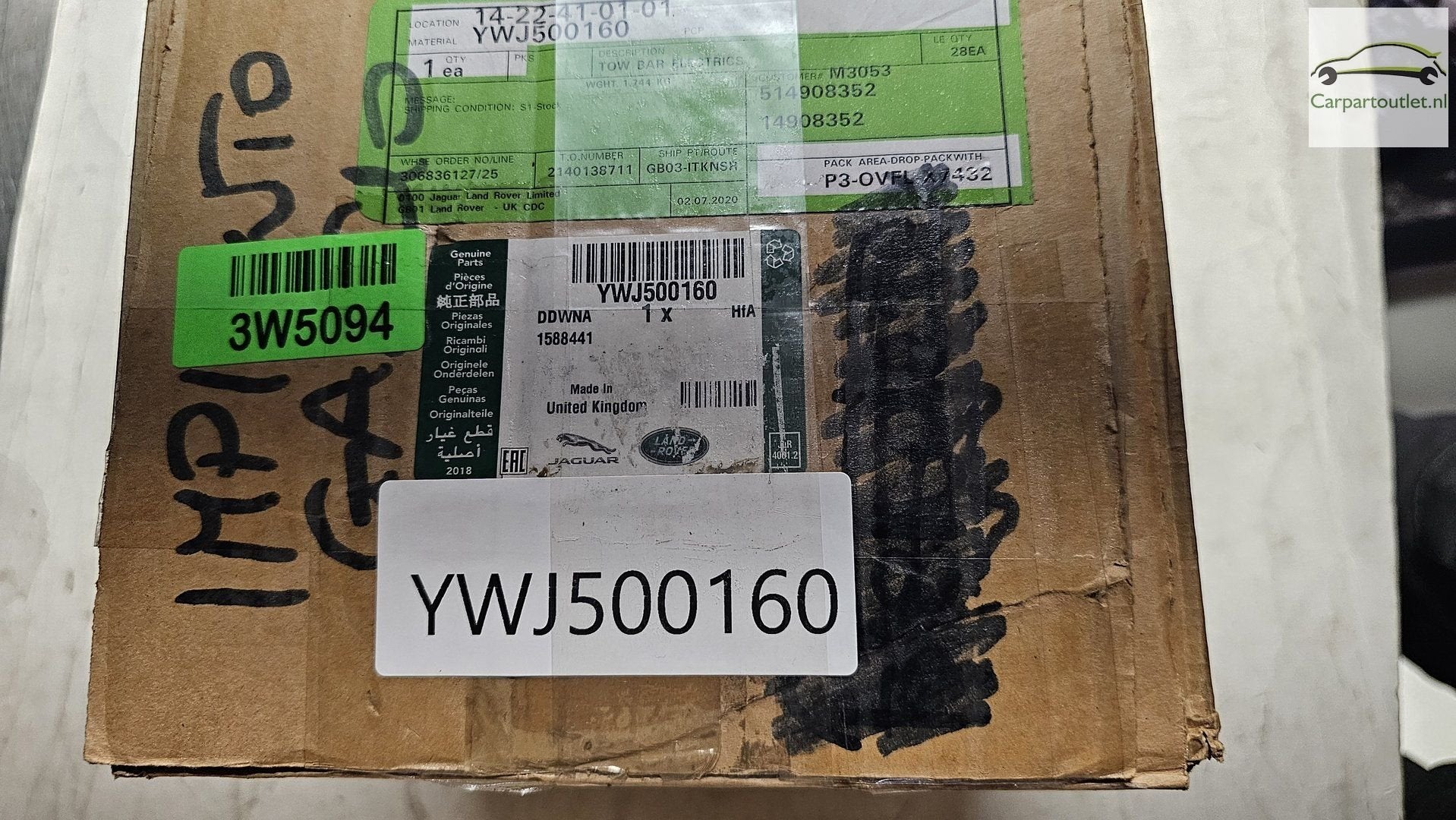 Trekhaak kabelset 13 polig YWJ500160 Range Rover L320 land R, -, Nieuw, Ophalen of Verzenden, -