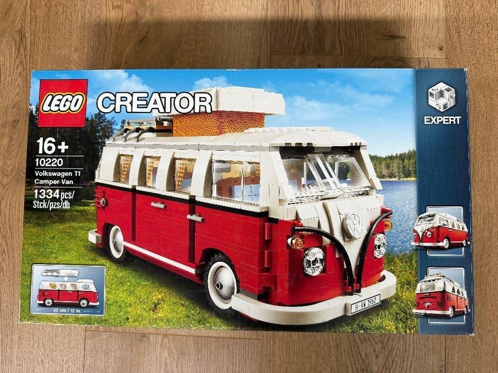 LEGO CREATOR 10220 Volkswagen T1 Camper Van, Ophalen, Lego, Zo goed als nieuw, Compleet
