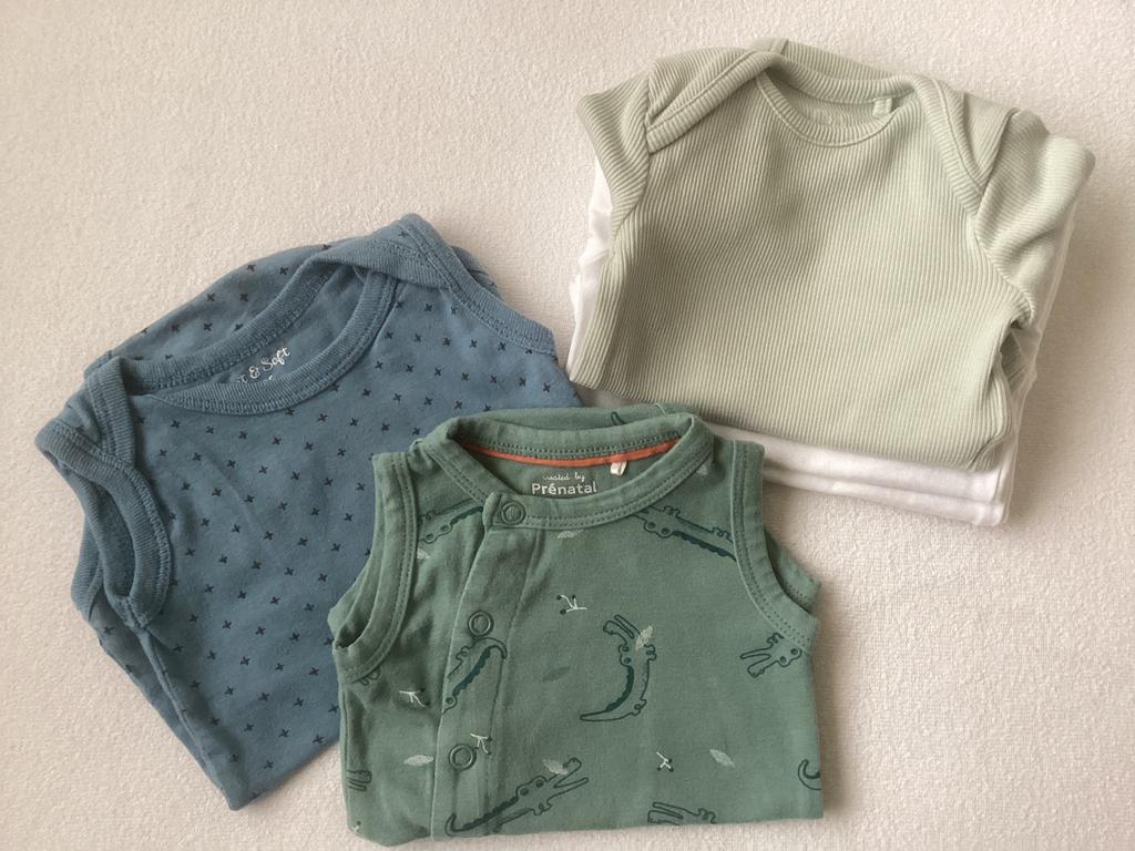 5 rompertjes  , diverse modellen €2,50 samen maat 50/56, Kinderen en Baby's, Babykleding | Maat 50, Ophalen, Zo goed als nieuw
