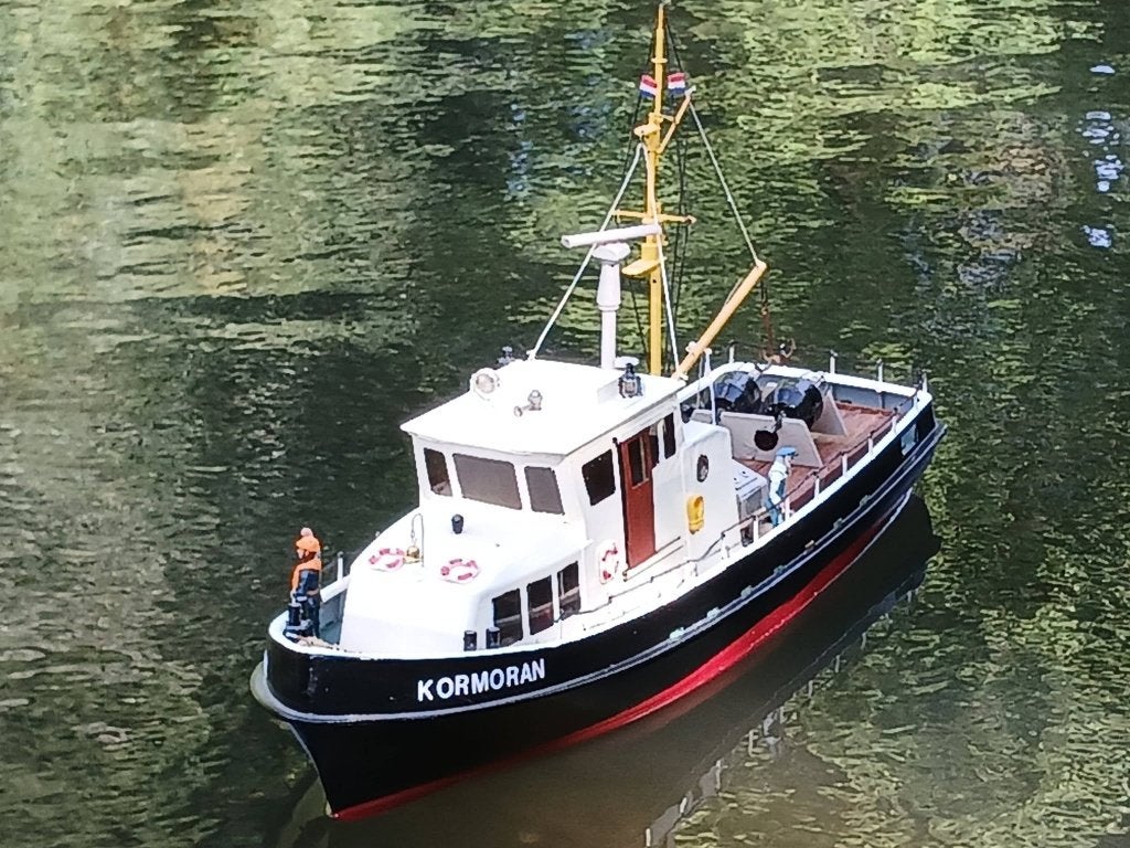 Mooie RC Robbe Kormoran schaal 1:20 en +/_ 70cm lang, Hobby en Vrije tijd, Modelbouw | Boten en Schepen, Ophalen, Zo goed als nieuw