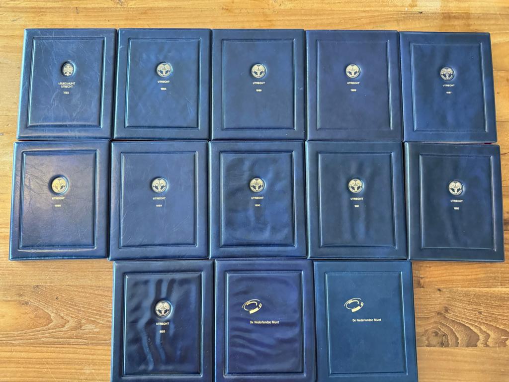 13 muntsets nederland proof 1983 t/m 1995, Ophalen, Koningin Beatrix