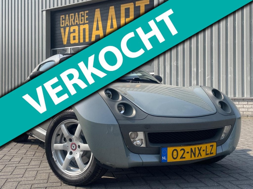 Smart Roadster 0.7|CABRIO| DAK PROBLEEM |, Auto's, Smart, Automaat, Achterwielaandrijving, Gebruikt, 82 pk