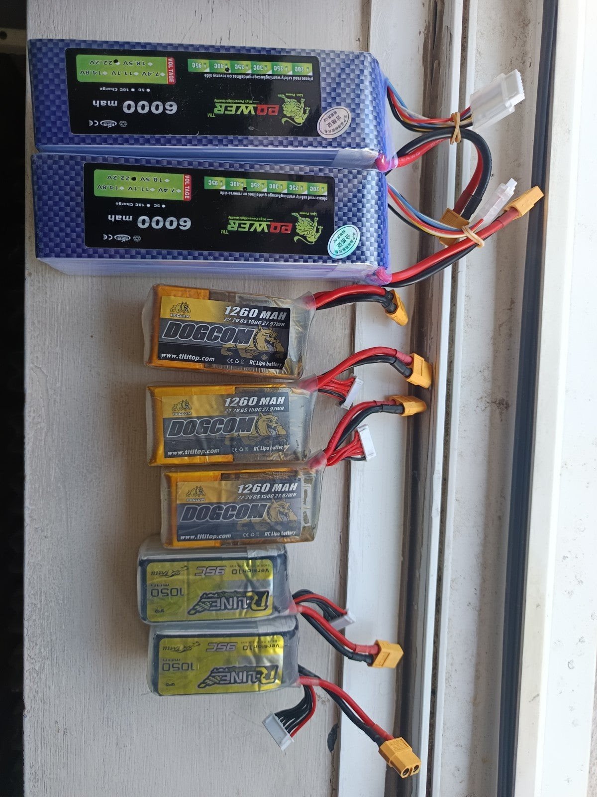 FPV drone batteries, different types, Ophalen of Verzenden
