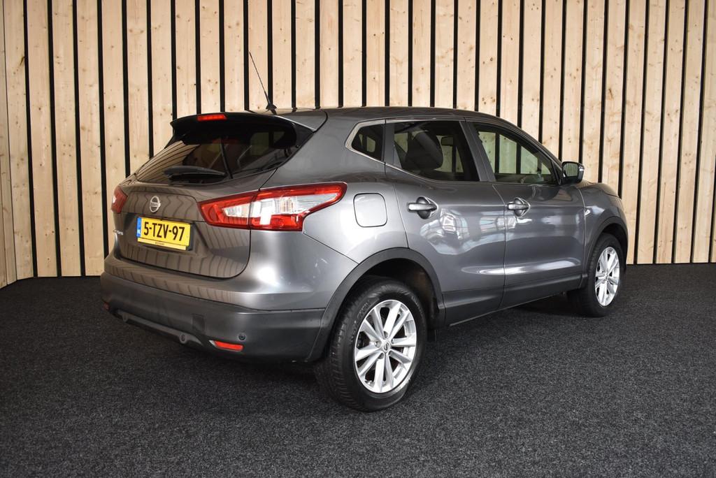 Nissan Qashqai 1.2 Connect Edition Navi Camera Cruise Clima, Voorwielaandrijving, Euro 5, Stof, Gebruikt