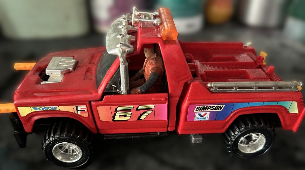Originele M.A.S.K. Kenner Wildcat (1987) Vintage Speelgoed, Ophalen of Verzenden, Gebruikt