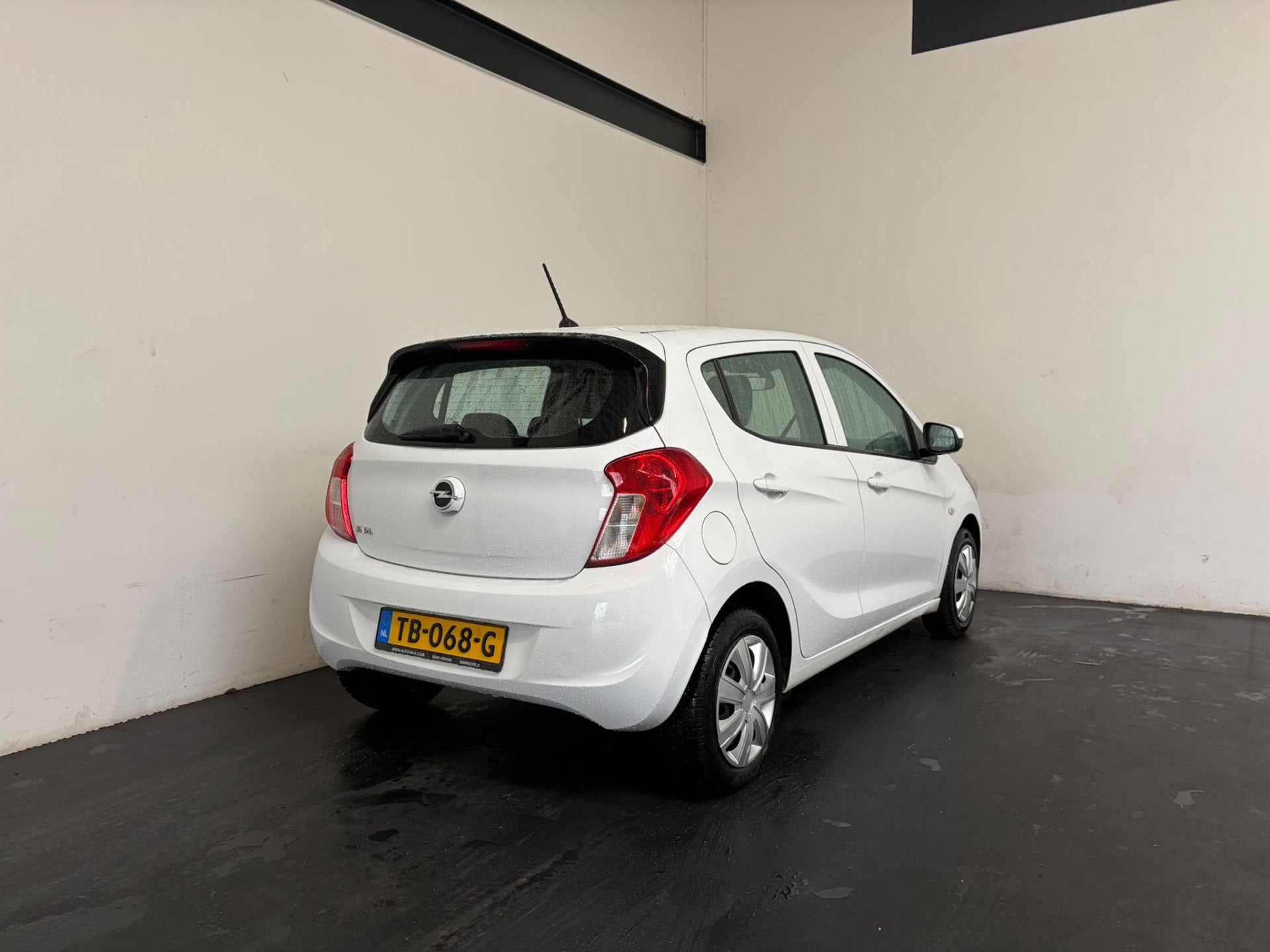 Opel KARL 1.0 ecoFLEX Edition (bj 2018), Auto's, Voorwielaandrijving, Gebruikt, Euro 6, Wit