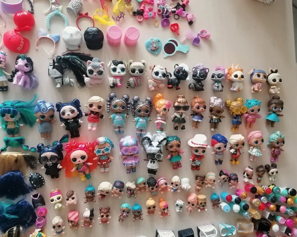 Grote L.O.L. Surprise verzameling – 64 poppetjes & dieren, Verzamelen, Ophalen of Verzenden, Gebruikt