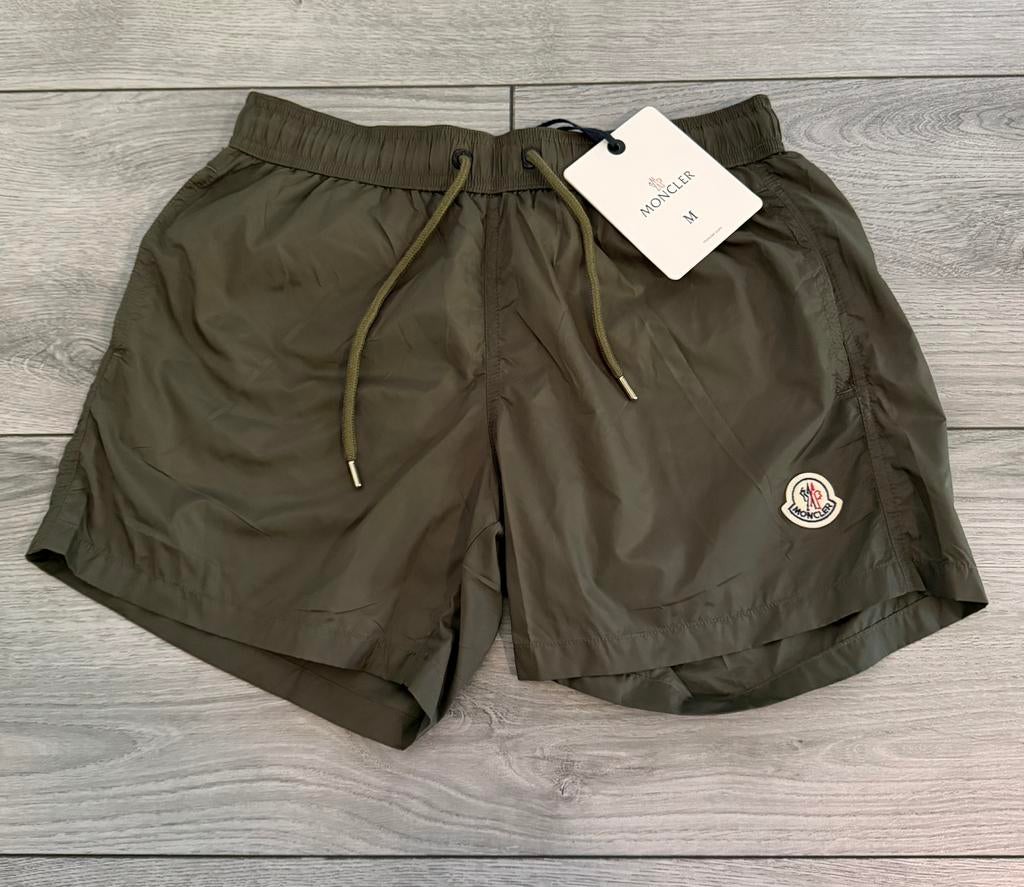 Moncler zwembroek maat M, Ophalen of Verzenden, Zwart