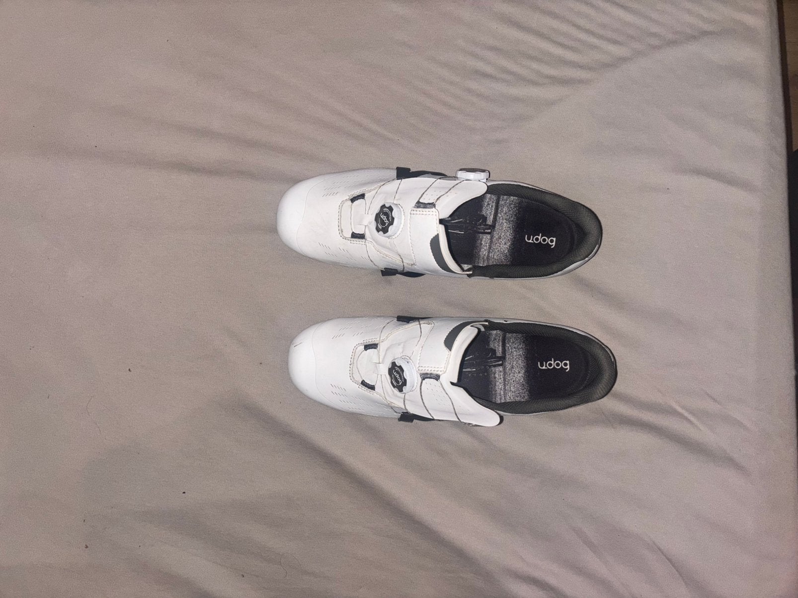 UDOG Cento Wielrenschoenen Wit maat 45, Ophalen of Verzenden, Gebruikt, Schoenen