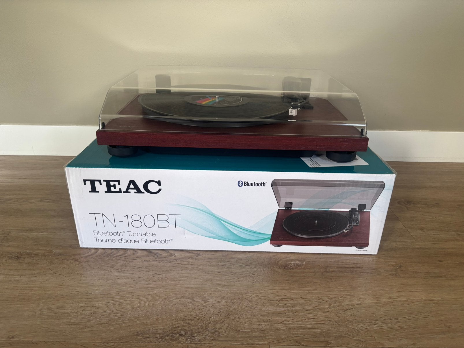 TEAC platenspeler (als nw) TN-180BT, Overige merken, Ophalen of Verzenden, Zo goed als nieuw, Automatisch