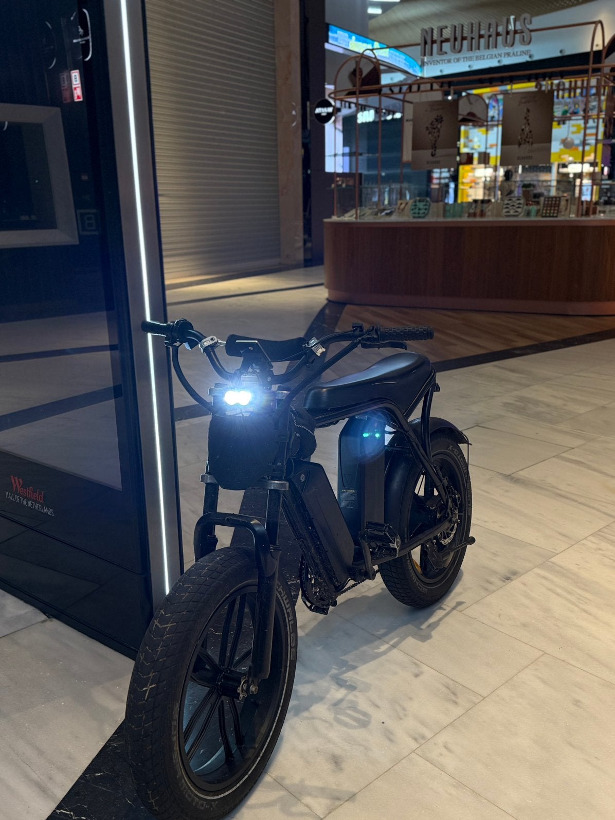 Fatbike v8 dubbele accu, Ophalen of Verzenden, Nieuw, 50 km per accu of meer, Overige merken