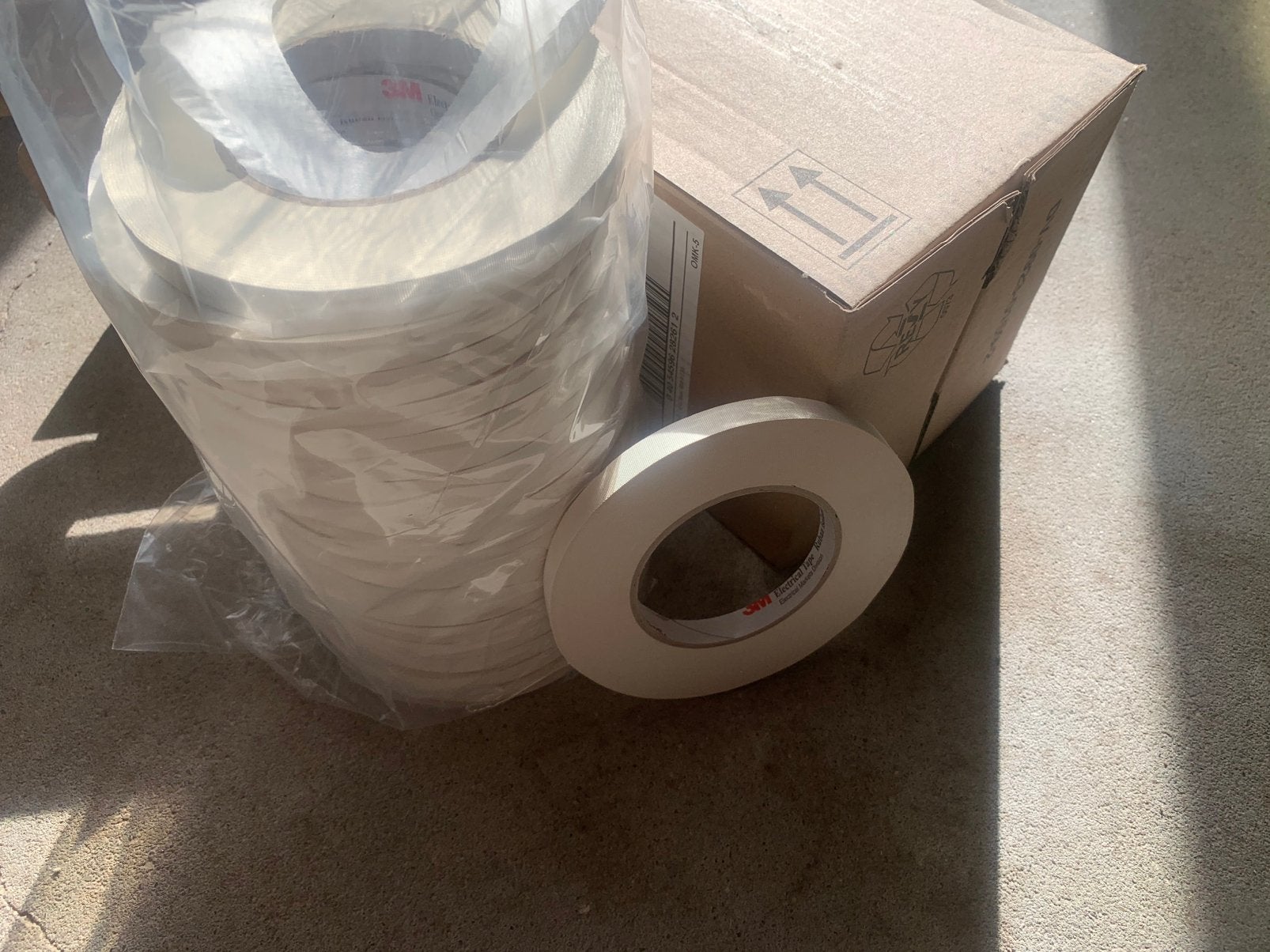 Glasweefsel Isolatietape 3M 12mm x 55m NIEUW, Overige merken, Overige typen, Ophalen of Verzenden, 3mnederland@mmm.com