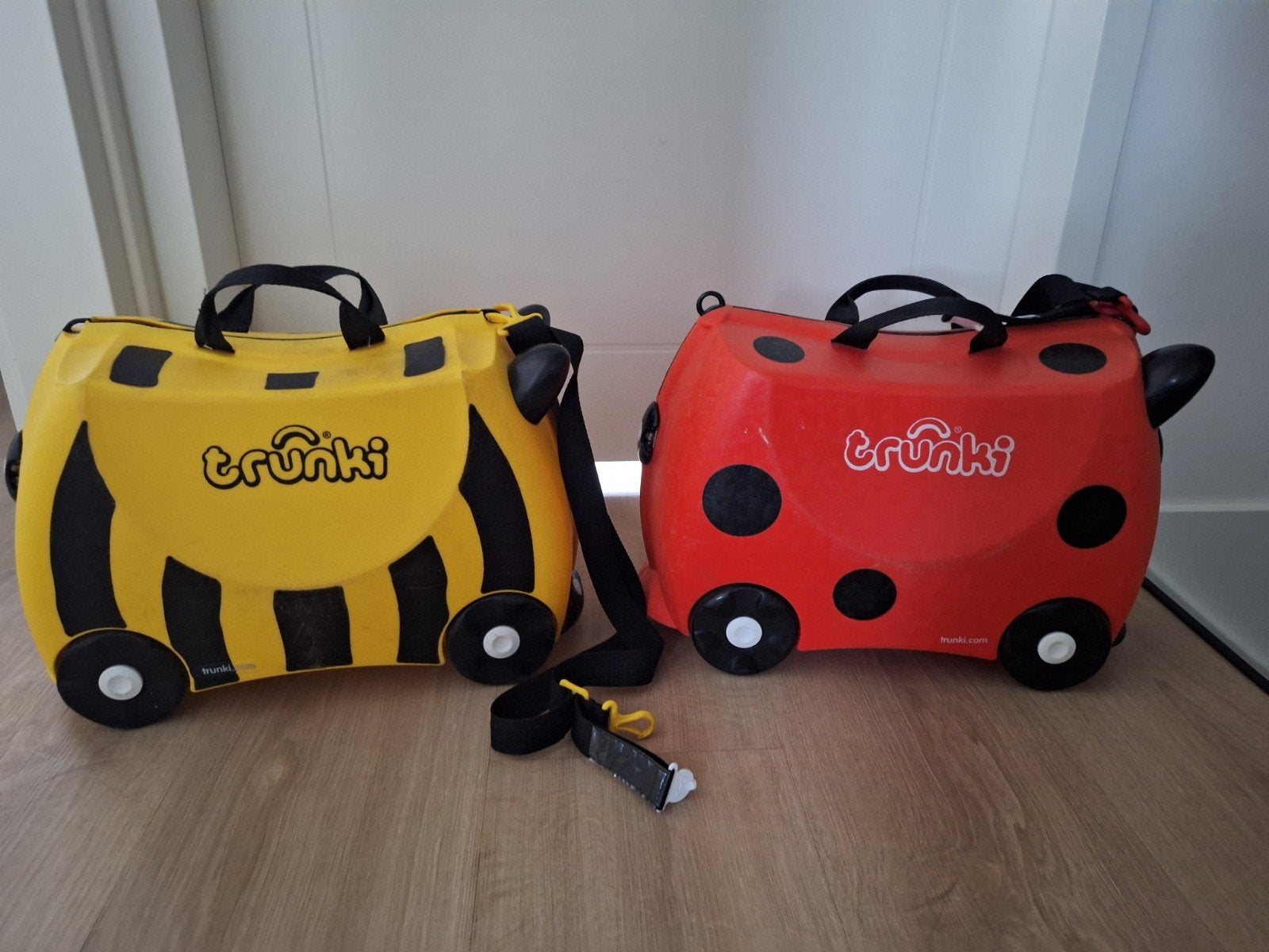 Trunki Kinderkoffer Set: Bij en Lieveheersbeestje, Ophalen of Verzenden, Gebruikt
