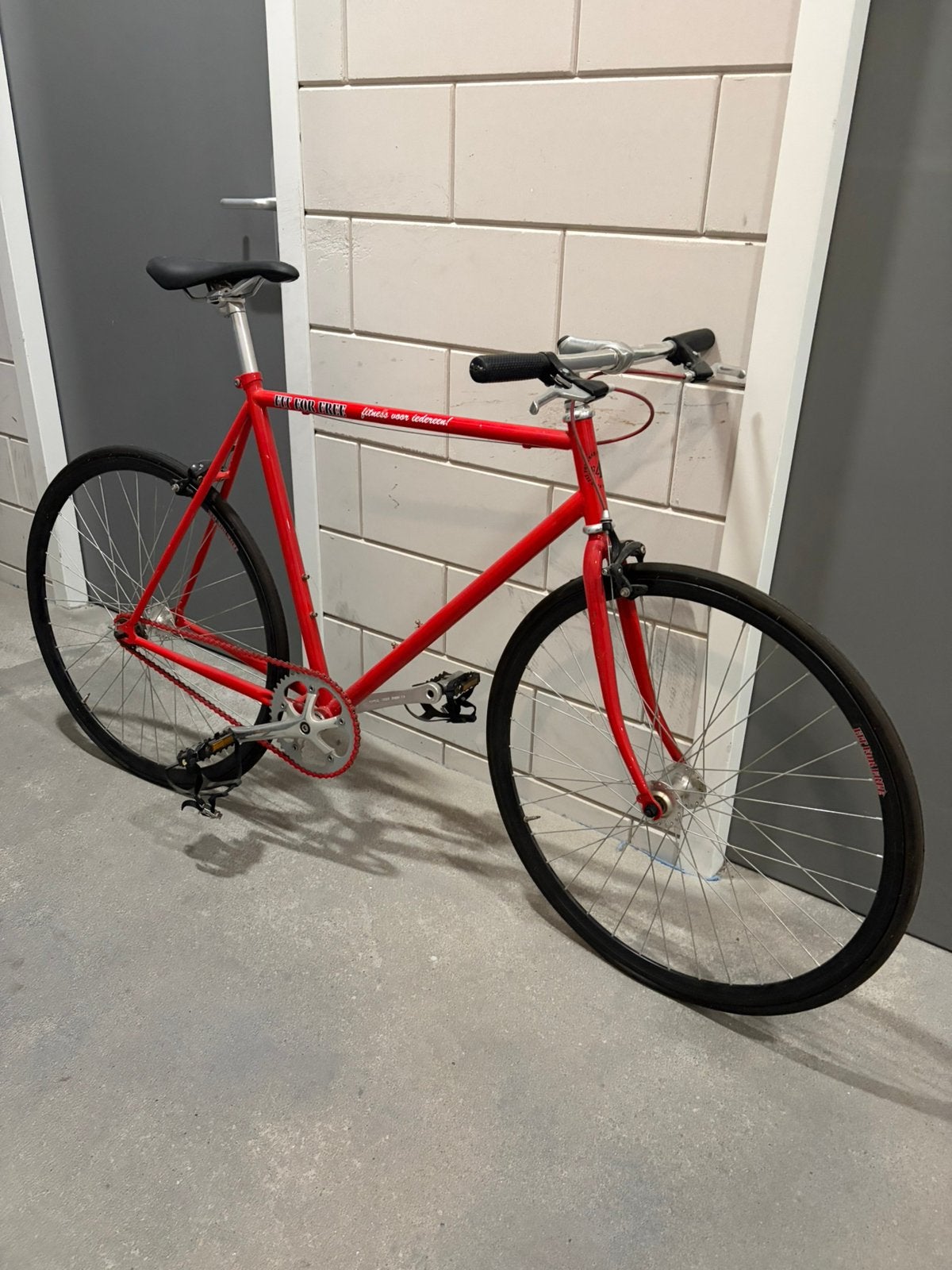 Vintage racefiets, Fietsen en Brommers, Fietsen | Racefietsen, Gebruikt, Staal, Heren, Ophalen