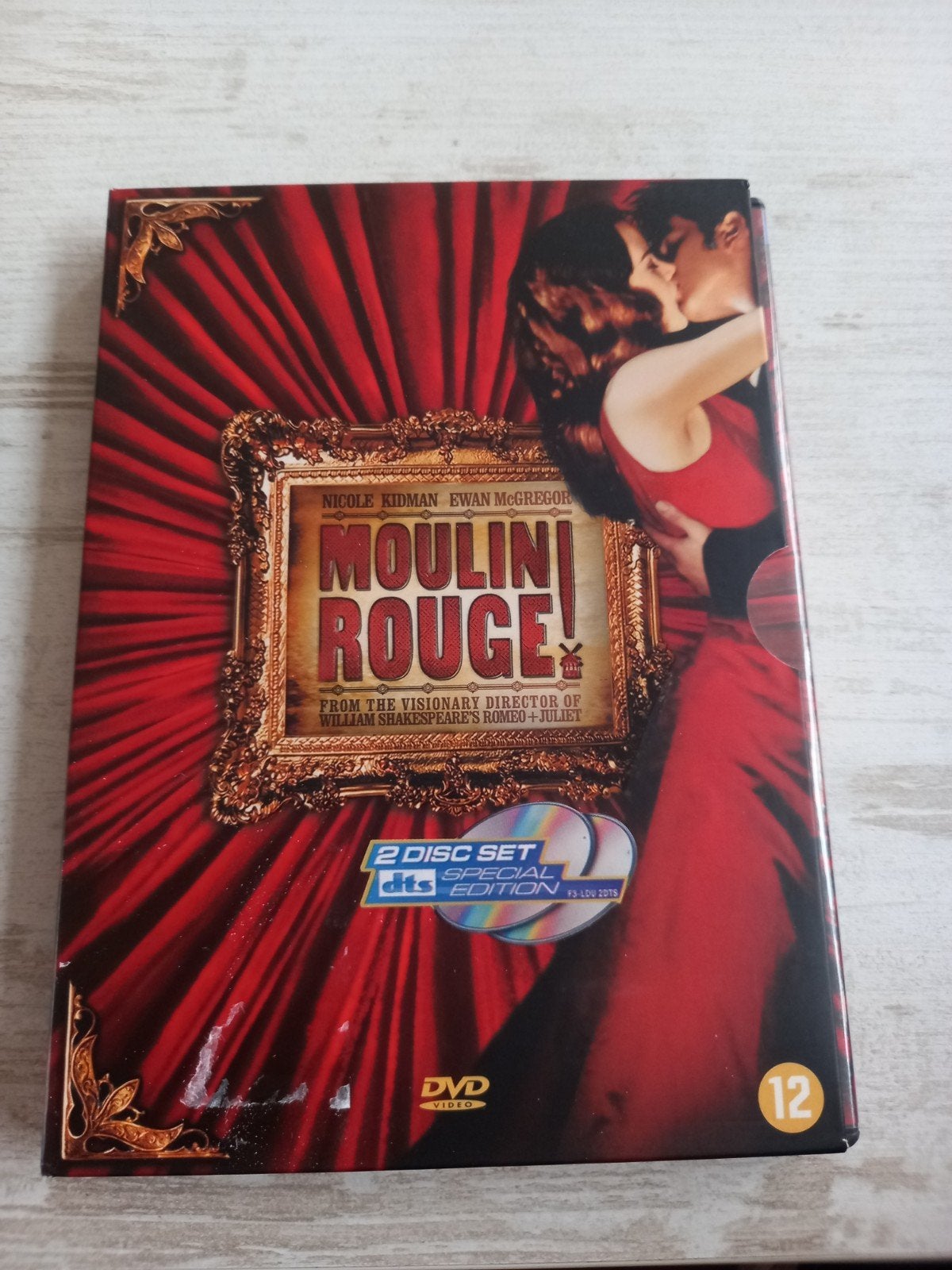 Moulin Rouge!, Vanaf 12 jaar, Ophalen of Verzenden, Zo goed als nieuw, Drama