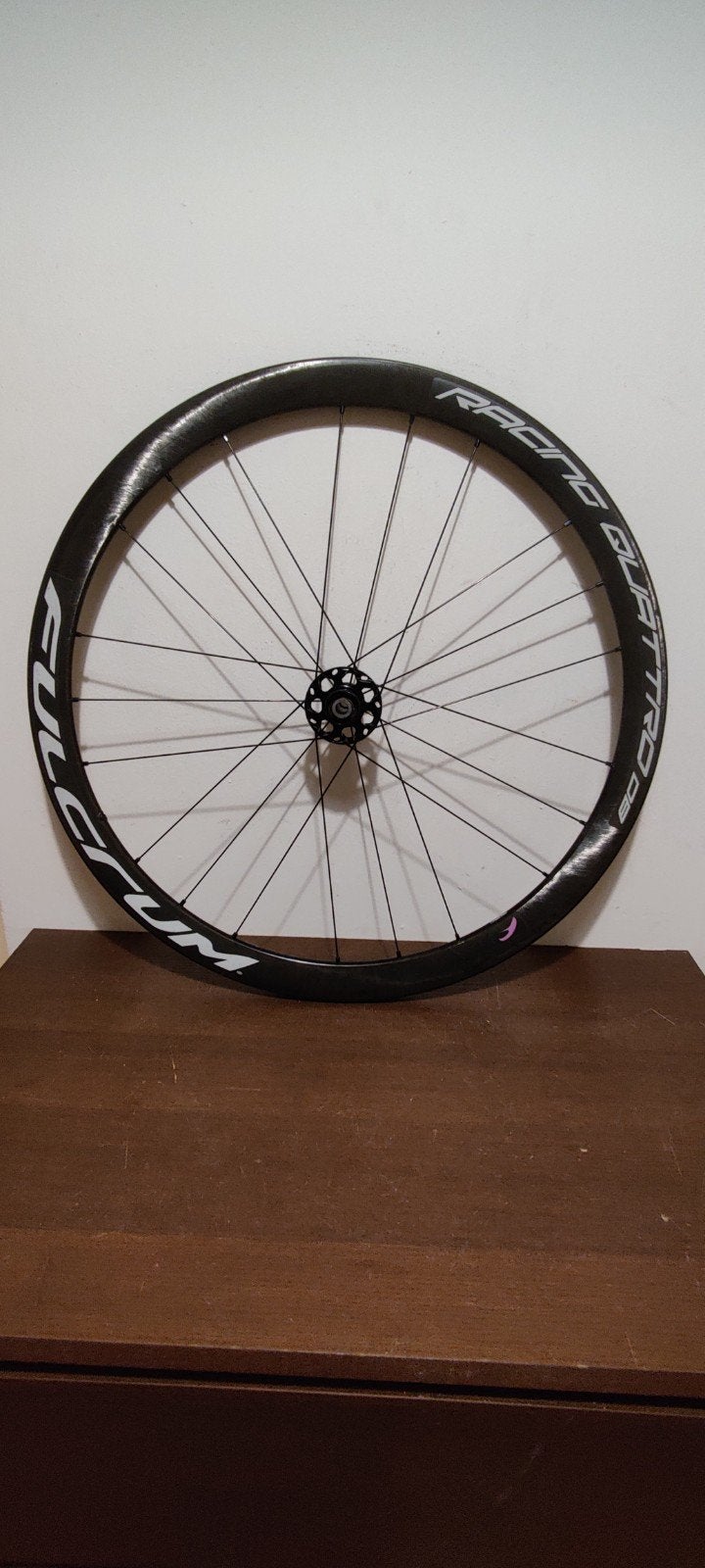 Fulcrum Racing Quattro Carbon DB Racefiets voorwiel zgan, Fietsen en Brommers, Ophalen of Verzenden, Racefiets, Wiel, Carbon