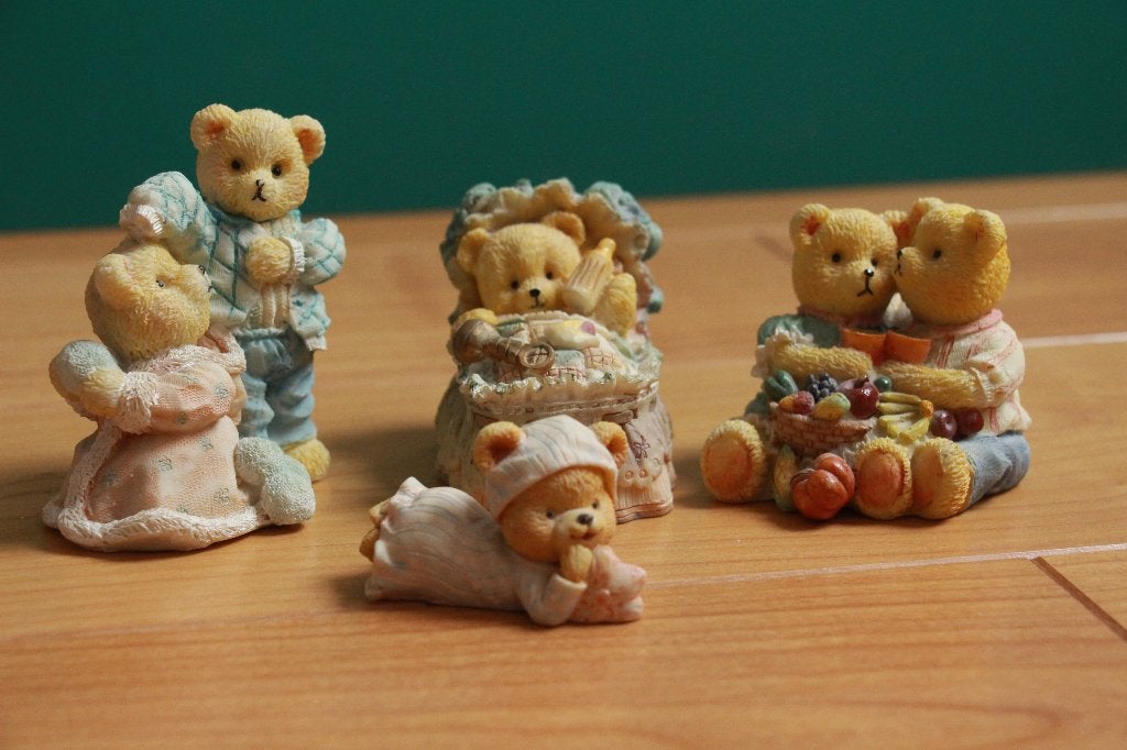 Teddies, Verzamelen, Verzenden, Zo goed als nieuw, Beeldje, Overige merken
