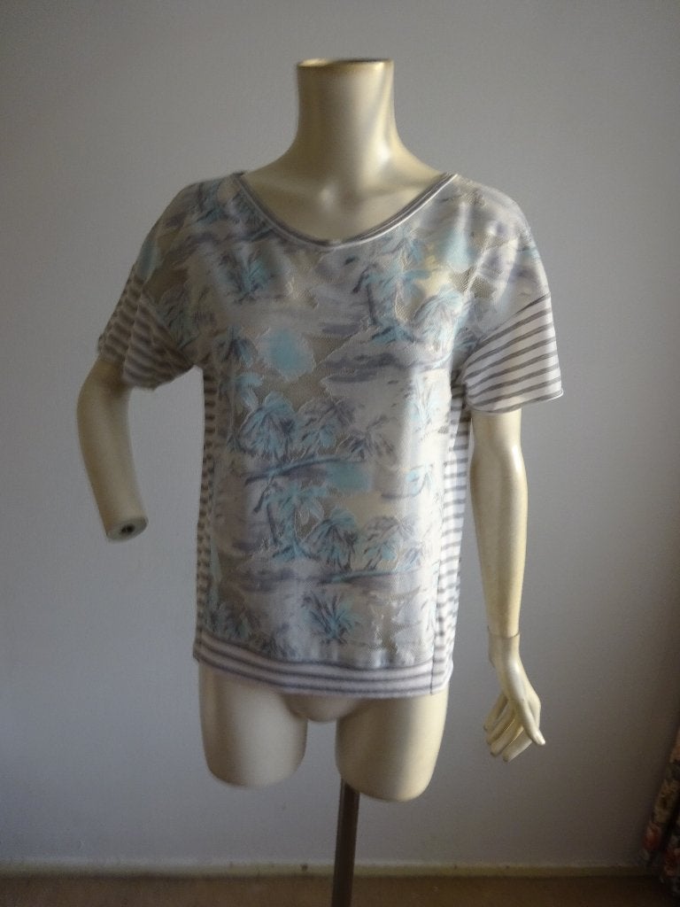 Marccain shirt mt 5= 42, Kleding | Dames, T-shirts, Meerkleurig, Maat 42/44 (L), Ophalen of Verzenden, Zo goed als nieuw