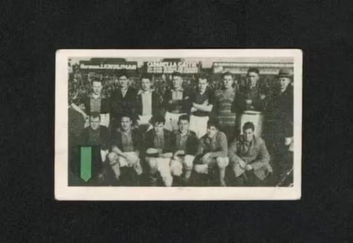 Voetbalplaatje DHC Delft 1930/1931 (315)., Verzamelen, Ophalen of Verzenden, Zo goed als nieuw