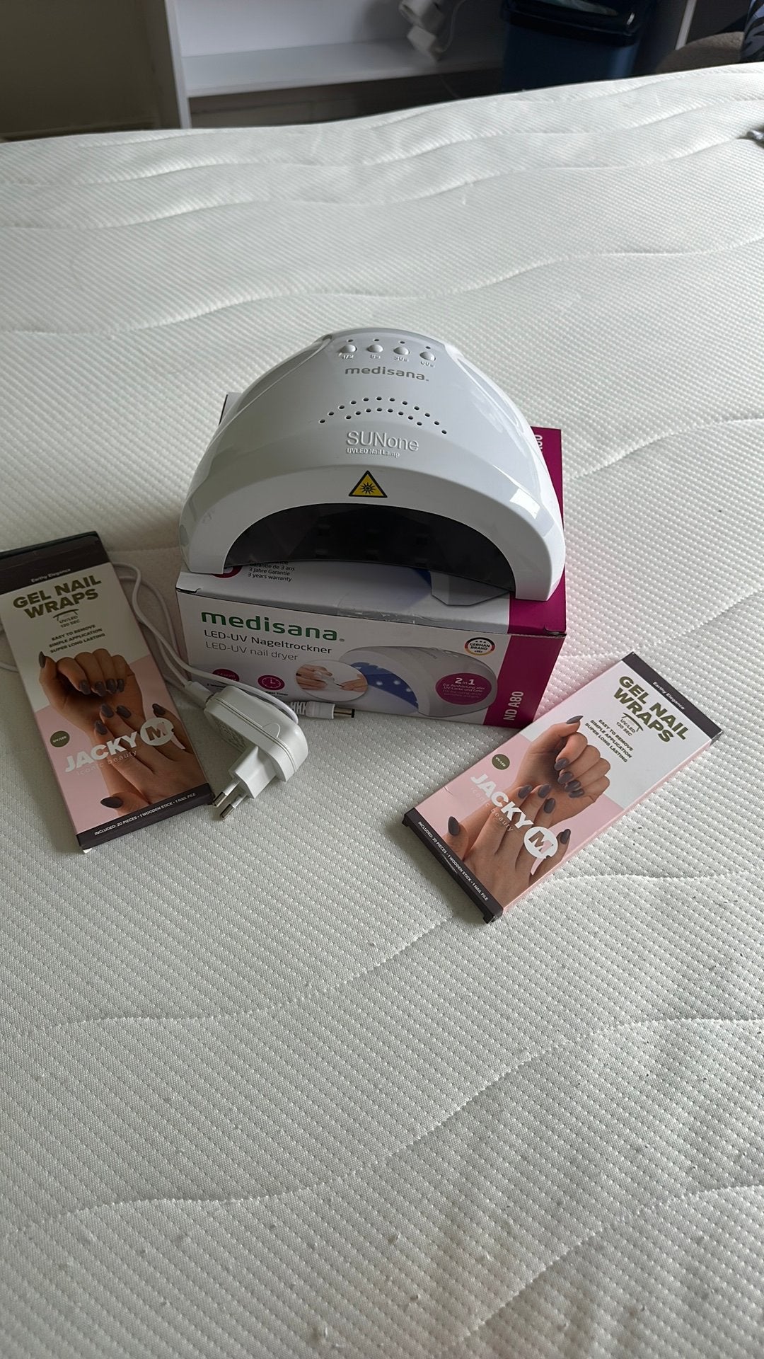 Led uv nageldroger, Sieraden, Tassen en Uiterlijk, Uiterlijk | Cosmetica en Make-up, Ophalen, Wit, Nieuw, Handen en Nagels