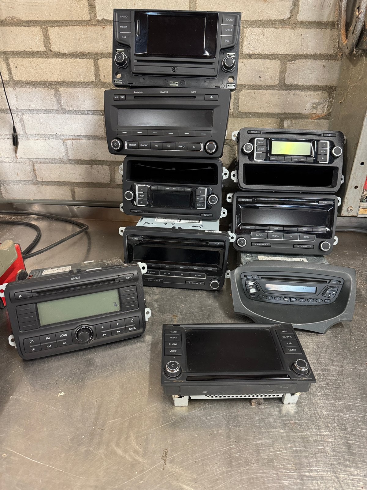 Gebruikte VW RCD/RNS autoradio's & navigatiesystemen, Gebruikt, Ophalen of Verzenden, A, A